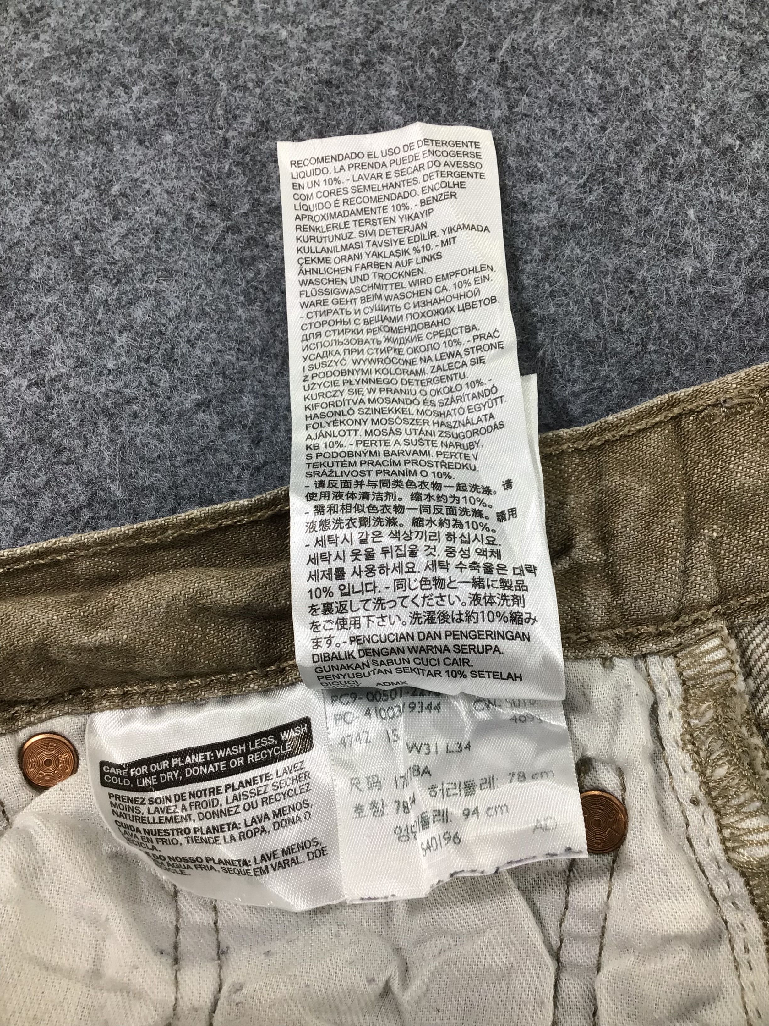 Levi's Vintage Levis 501 Jeans -J861 Size US 29 - 11 Thumbnail