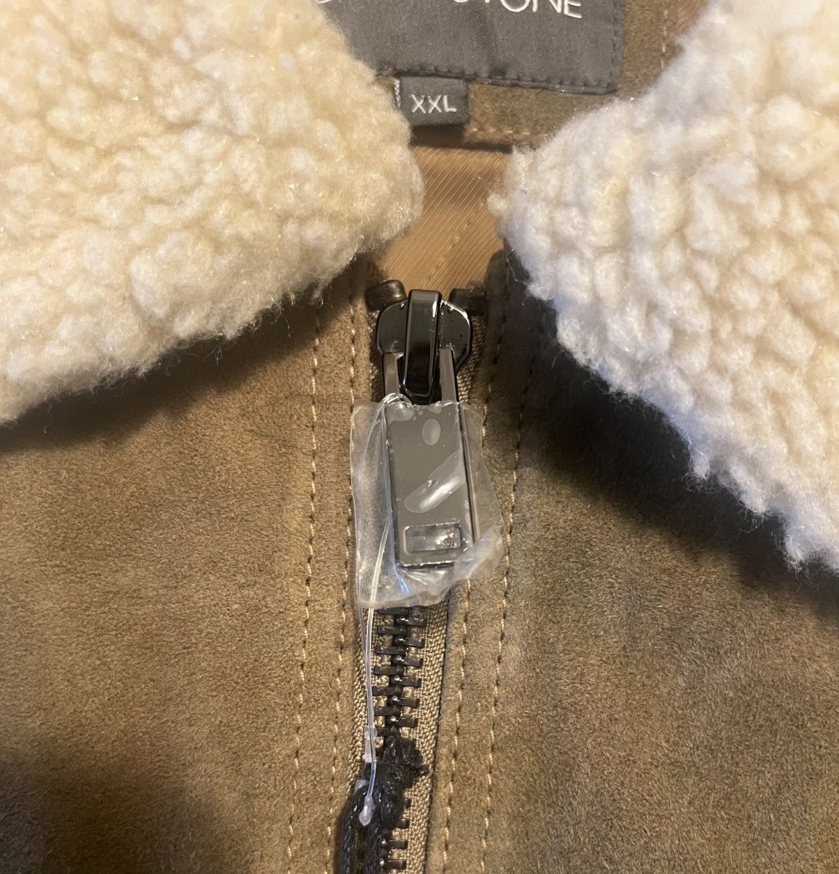 Slate & Stone Authentic Slate & Stone Goat Suede Aviator Jacket Sand XXL Size US XXL / EU 58 / 5 - 3 Thumbnail