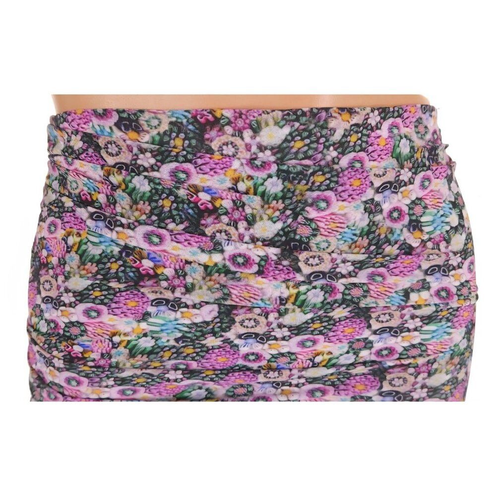 Isabel Marant Isabel Marant Juno Fluid Mini Skirt Size 34 XS Multicolored Size 26" / US 2 / IT 38 - 4 Thumbnail