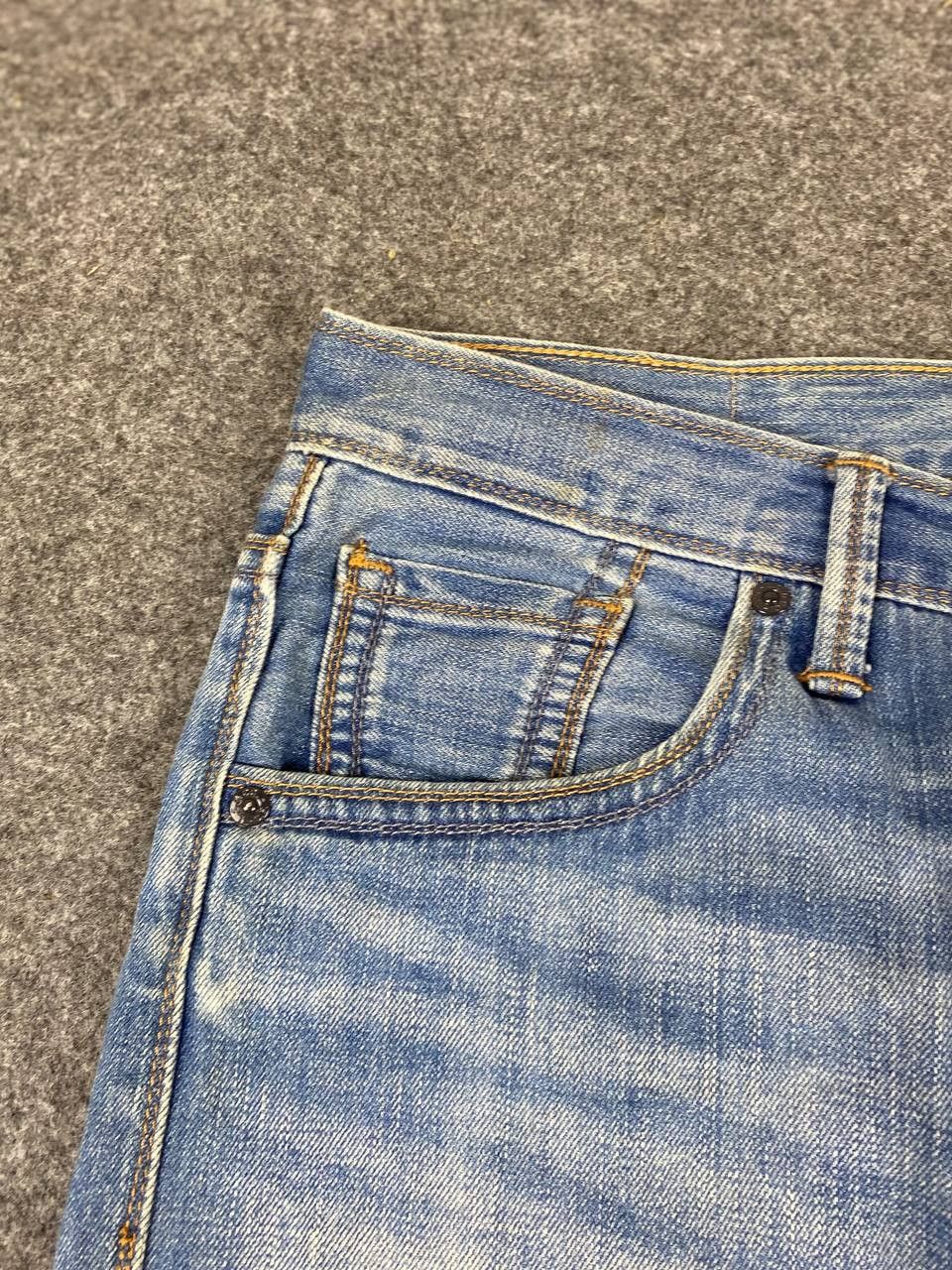 Levi's levis 504 uneven faded distressed denim Size US 32 / EU 48 - 9 Thumbnail