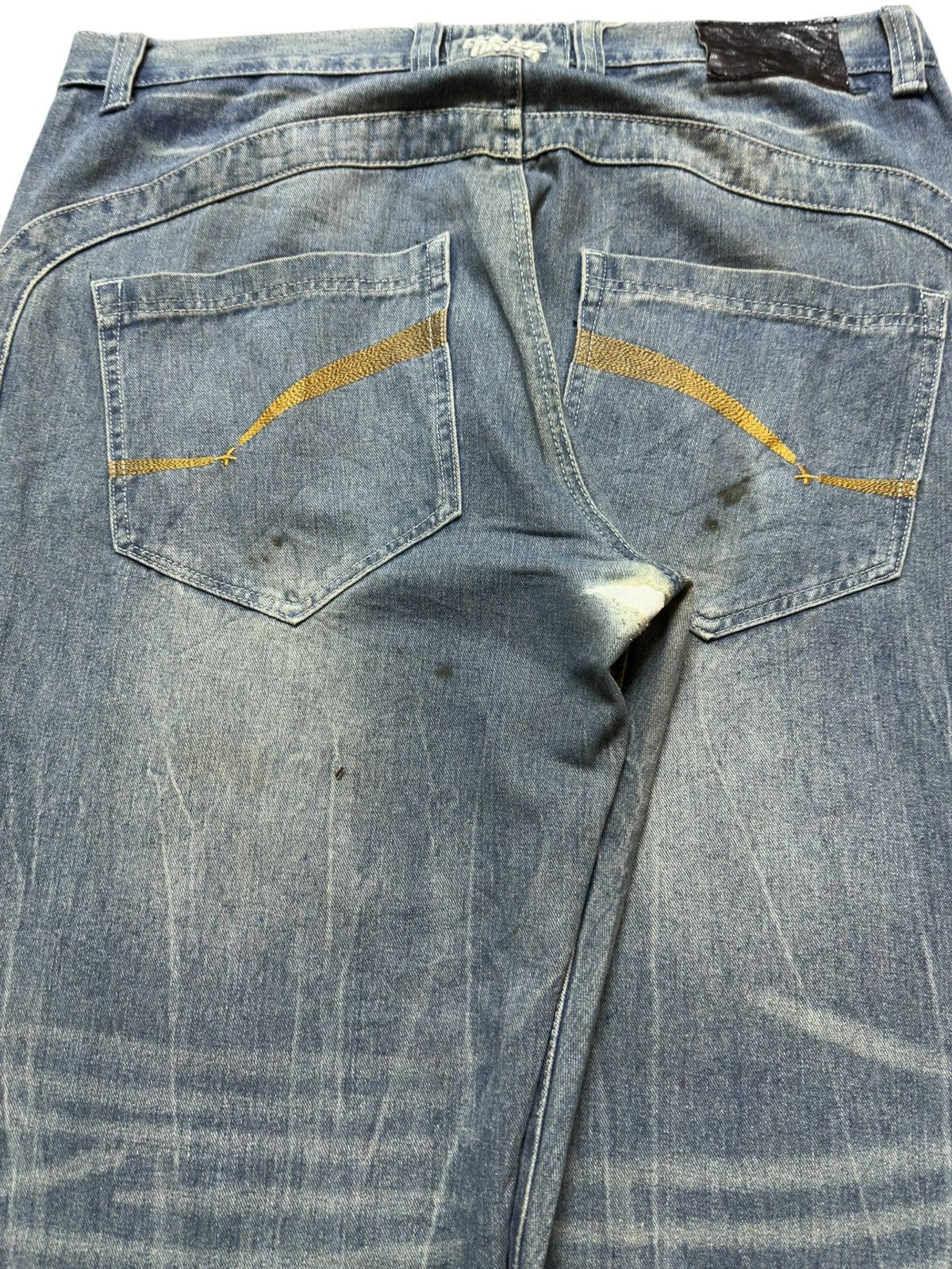 Ecko Unltd. Vintage Ecko Unltd. Baggy Wide Leg Skater Denim Size US 39 - 7 Thumbnail