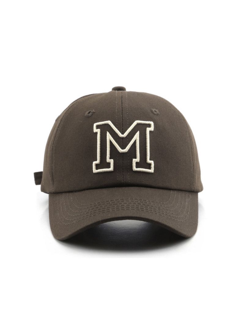 Other Letter M Coffee Adjustable Baseball Cap Size ONE SIZE - 1 Thumbnail