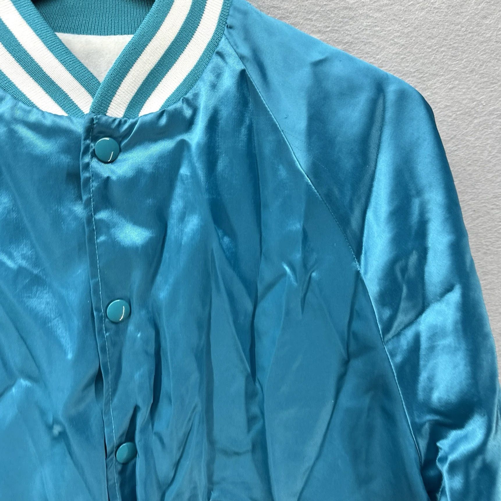 Vintage VINTAGE King Louie Pro Fit Jacket Men M Nylon Snap Up USA Cholla Bomber Blue Size US M / EU 48-50 / 2 - 5 Thumbnail