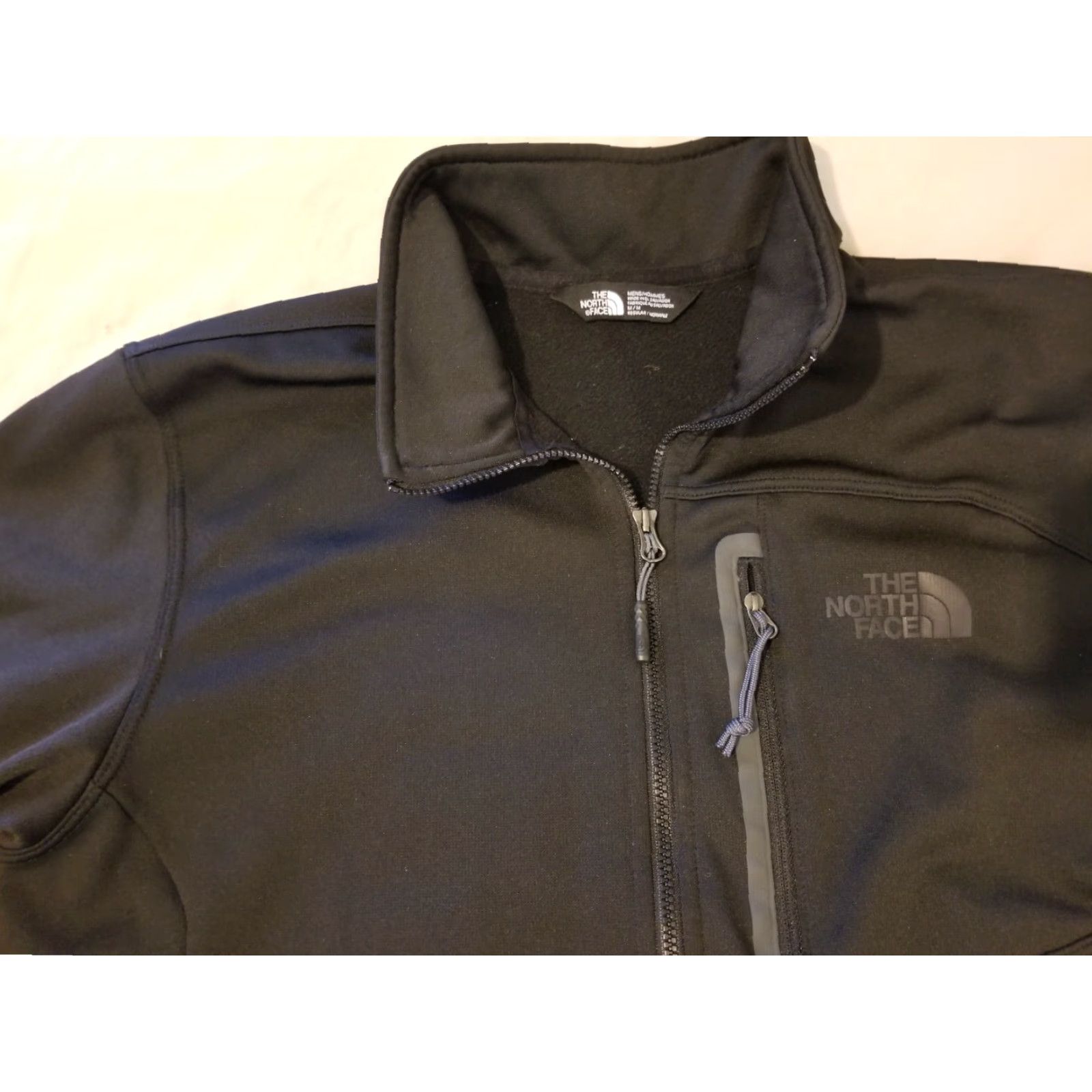 The North Face The North Face Mens Half Zip Sweater M Medium Black Outdoor Hiking Athletic Pullover Zip Size US M / EU 48-50 / 2 - 2 Thumbnail