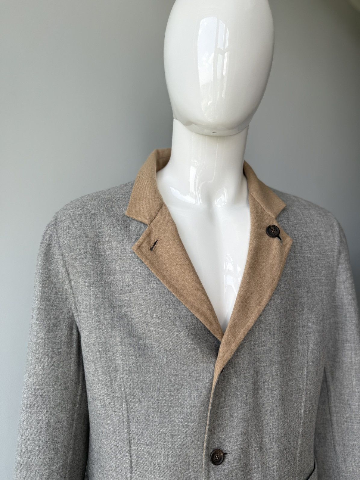 Brunello Cucinelli RPR $5k New! Brunello Cucinelli Cashmere Reversible Jacket Size US M / EU 48-50 / 2 - 14 Thumbnail