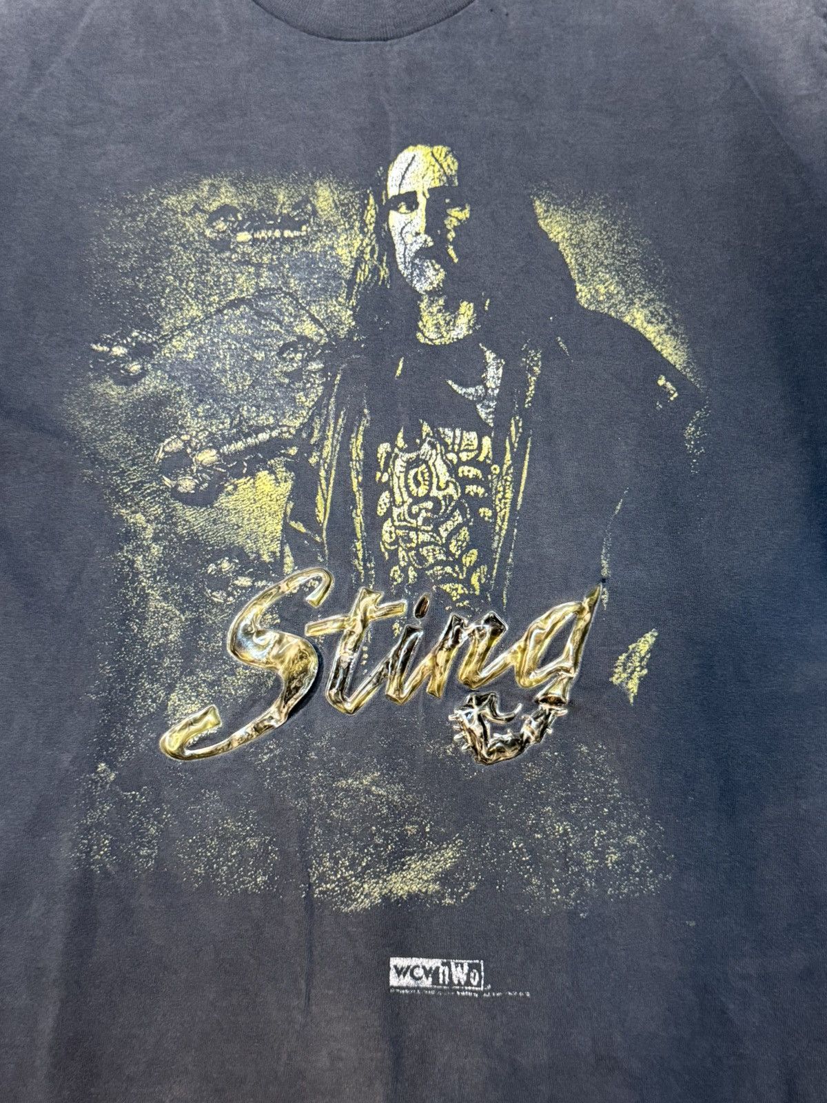 WCW/nWo Vintage WCW Sting Wrestling Tee (1998) Size US M / EU 48-50 / 2 - 2 Thumbnail