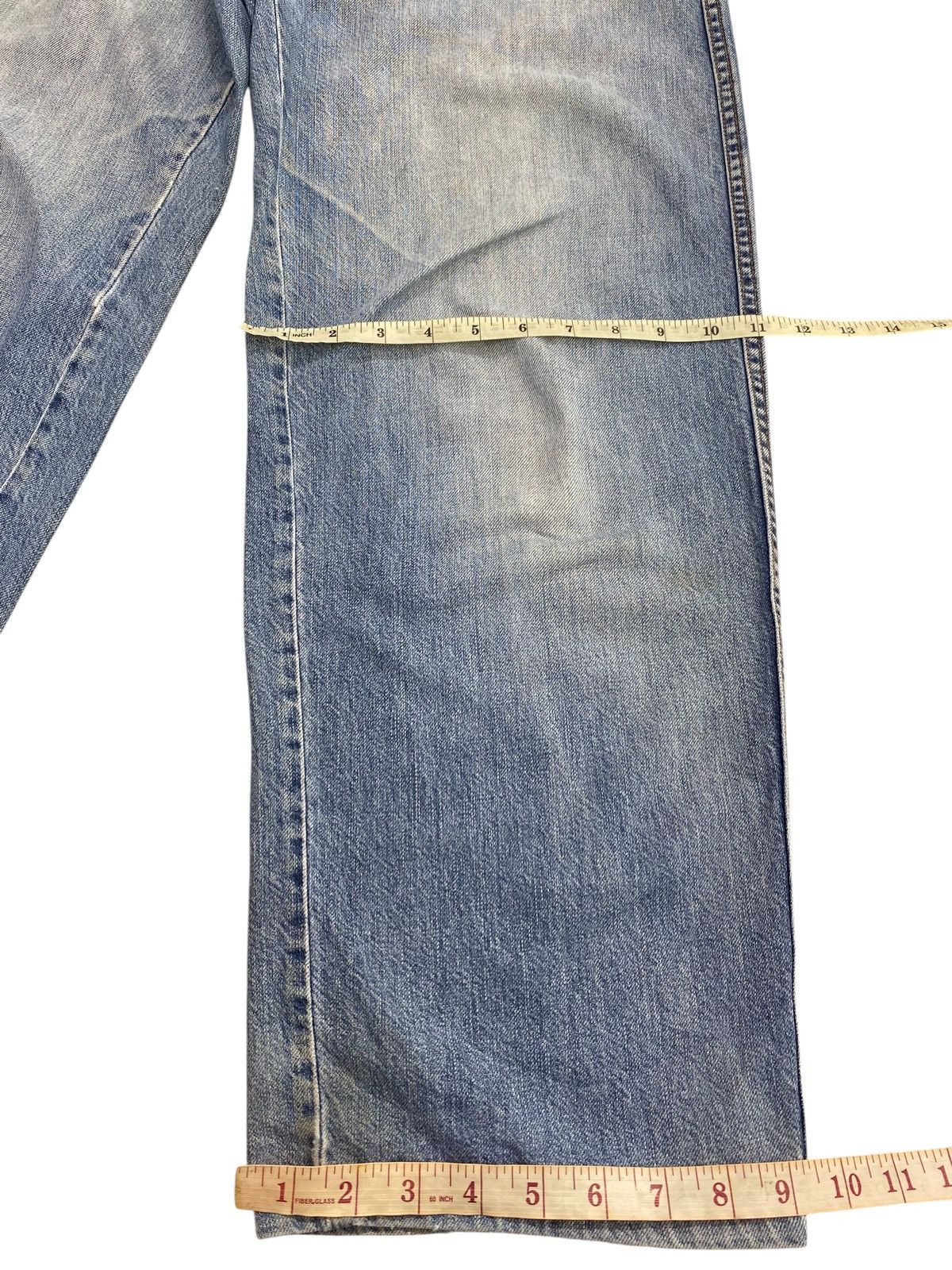 Uniqlo Uniqlo Brand Acid Blue Wash Style Baggy Jeans Size US 28 / EU 44 - 11 Thumbnail