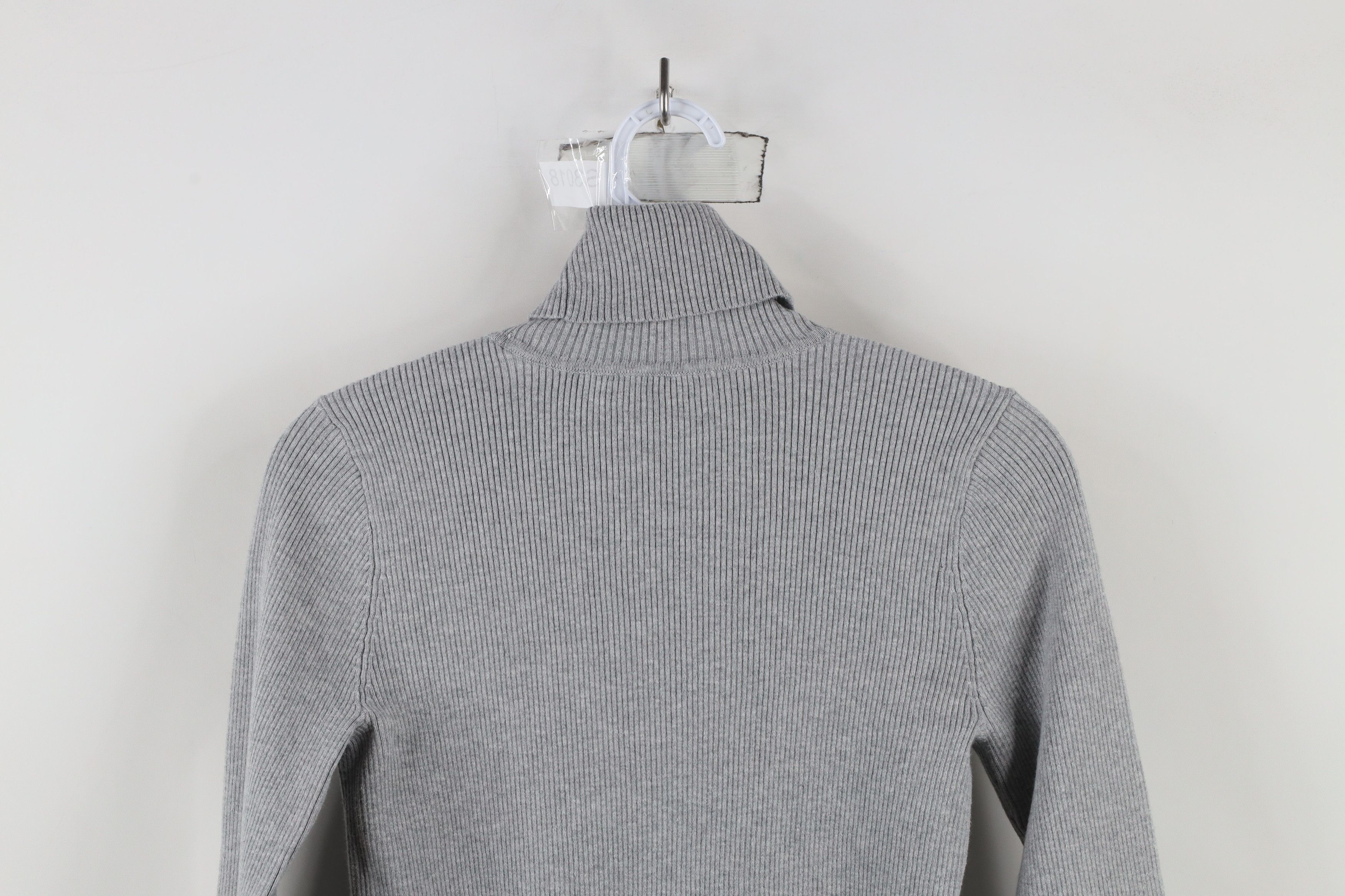Ralph Lauren × Vintage Vintage 90s Ralph Lauren Ribbed Knit Turtleneck Sweater Size M / US 6-8 / IT 42-44 - 9 Thumbnail