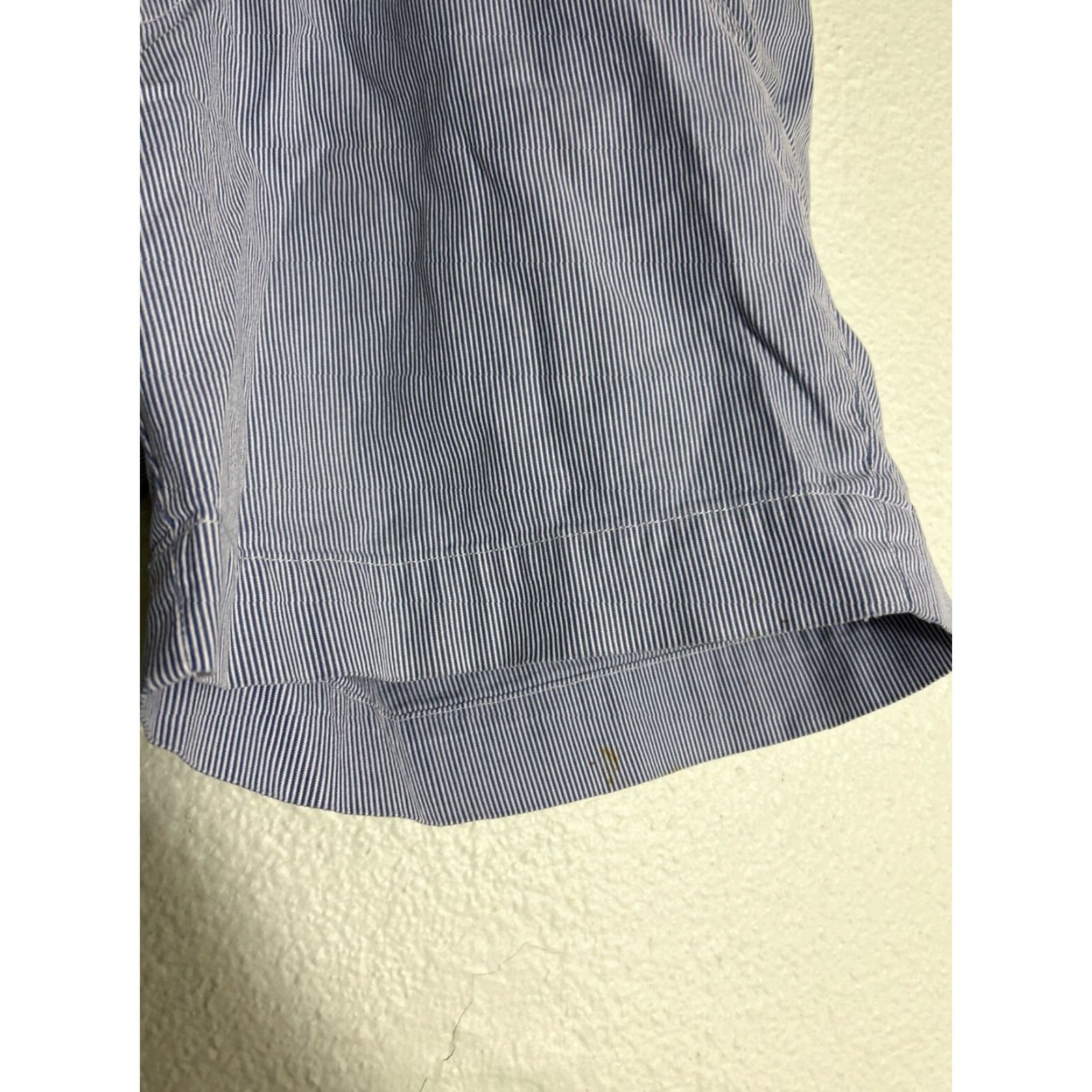 Polo Ralph Lauren VINTAGE Polo Ralph Lauren Mens Shorts 34 Chino Blue White Striped 100% Cotton Mens Size US S / EU 44-46 / 1 - 3 Thumbnail