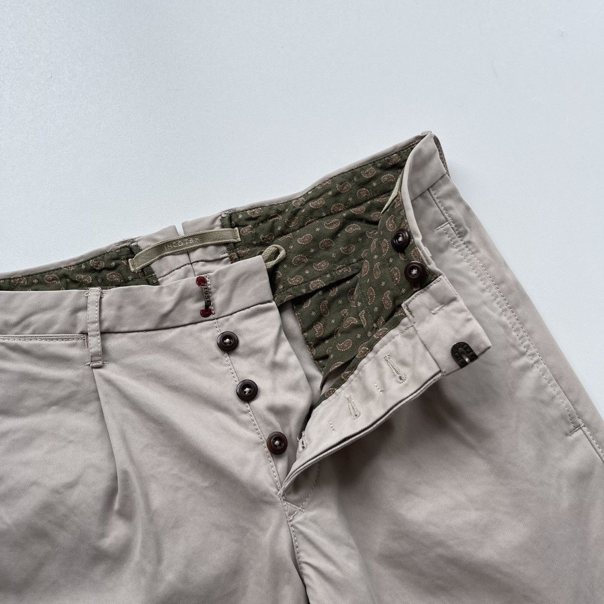 Incotex Incotex SLA CKS Slim Fit Chino Pants Beige Size US 30 / EU 46 - 5 Thumbnail