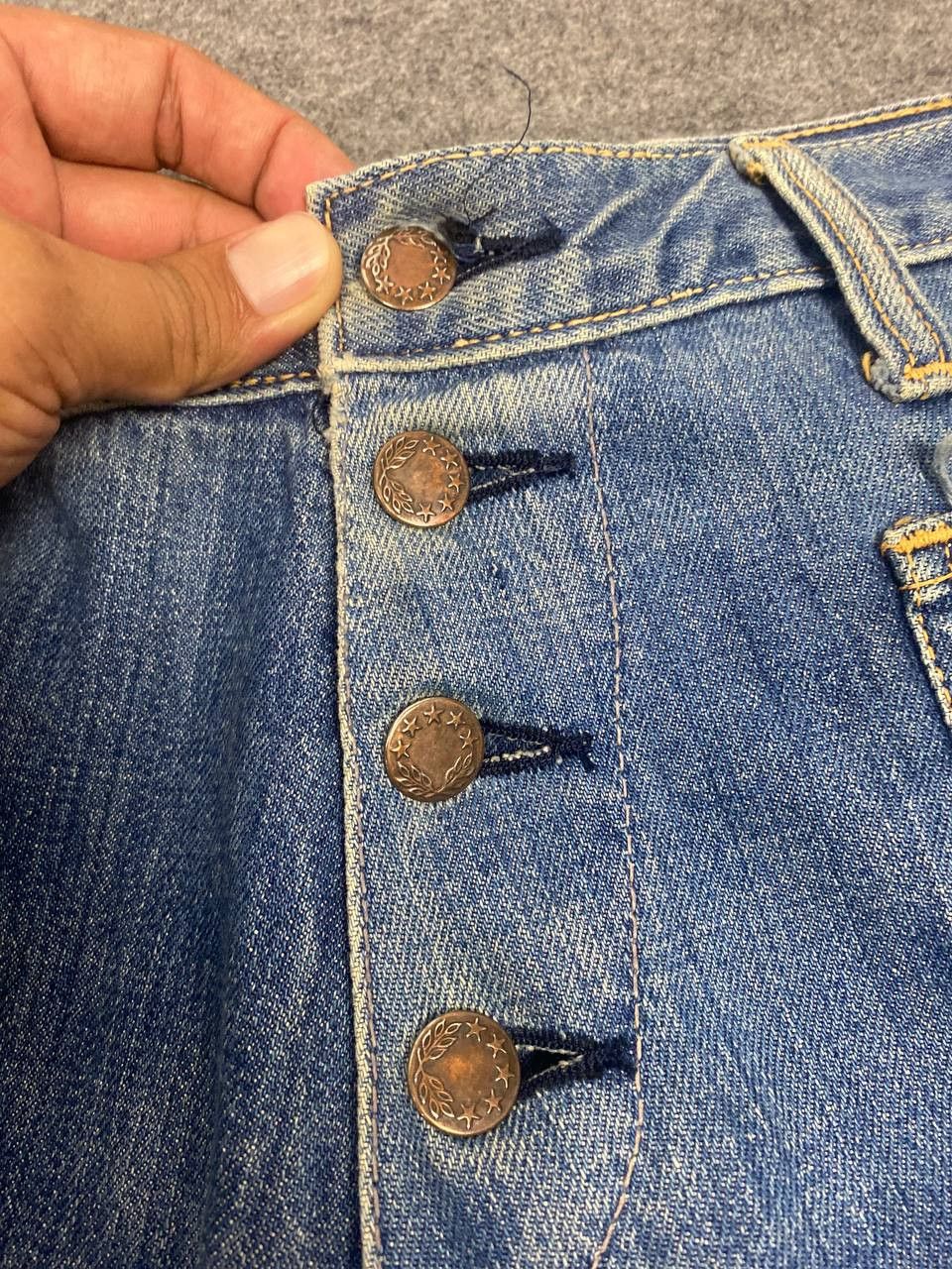Japanese Brand vintage bunkum japanese brands bootcut flare denim Size US 34 / EU 50 - 10 Thumbnail