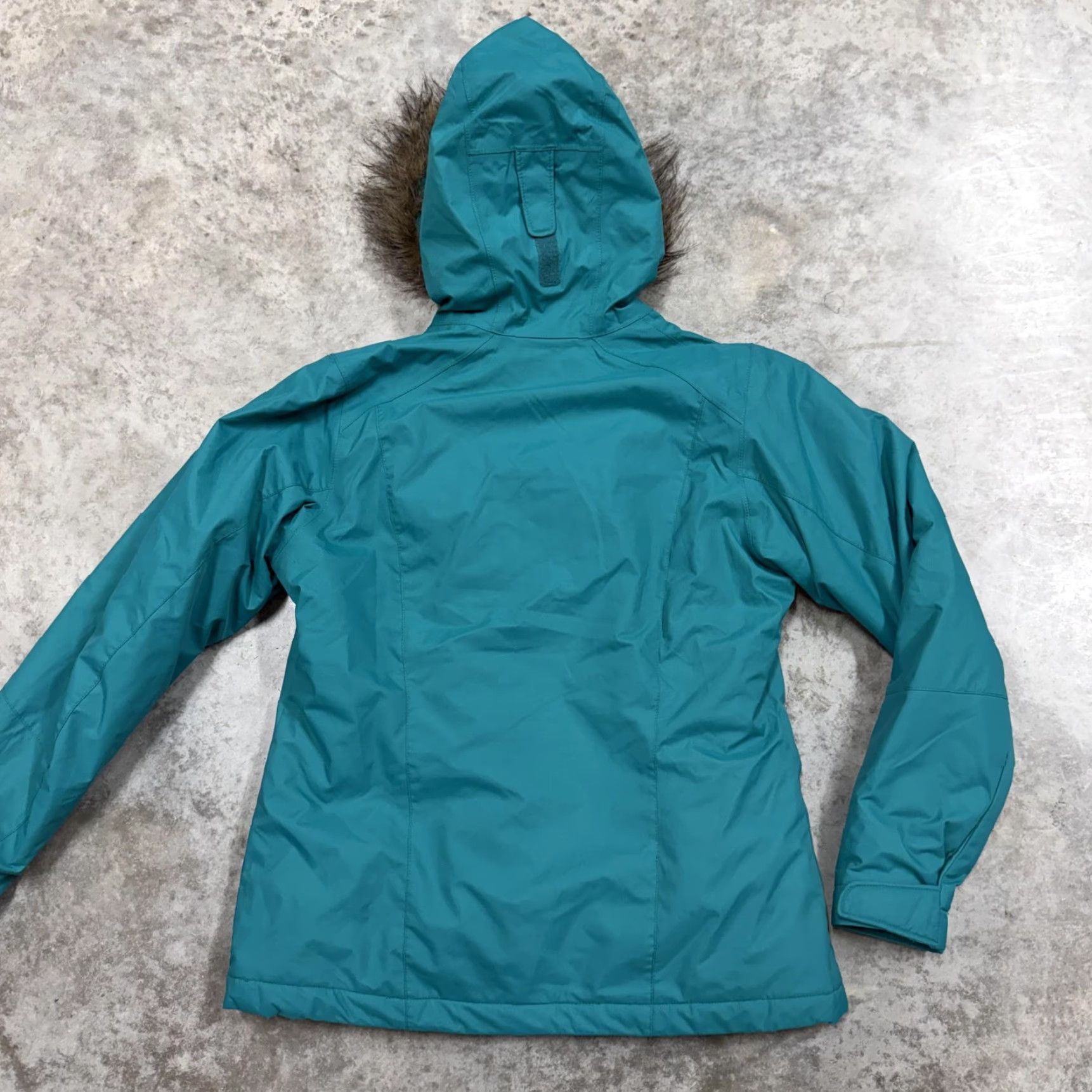 Vintage Columbia Jacket Womens Small Blue Hooded Faux Fur Trim Insulated Parka Winter Size S / US 4 / IT 40 - 5 Thumbnail