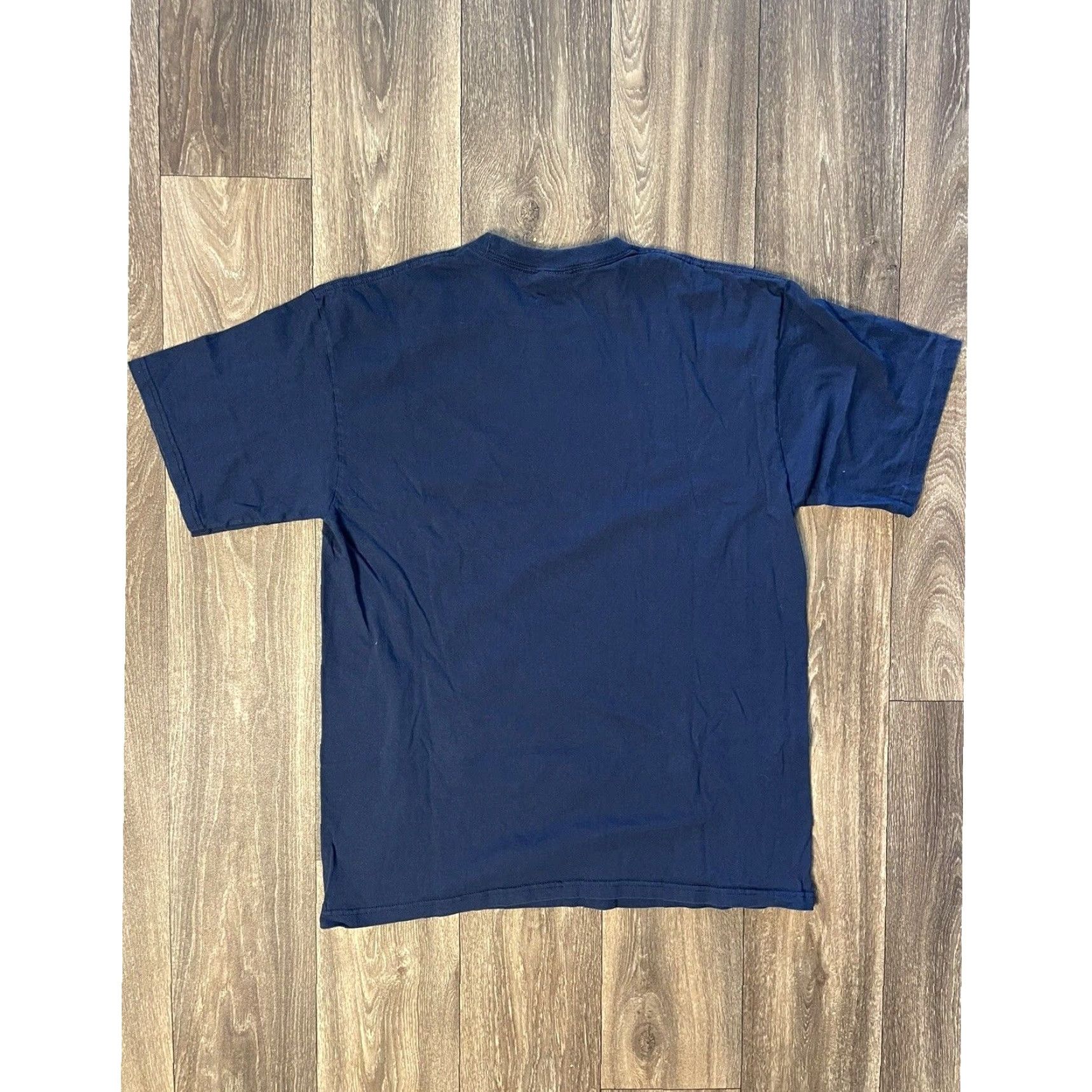 Nike VINTAGE Boston Red Sox Nike Center Swoosh World Series T-Shirt L Large Blue Men Shirt 2004 Size US L / EU 52-54 / 3 - 7 Thumbnail