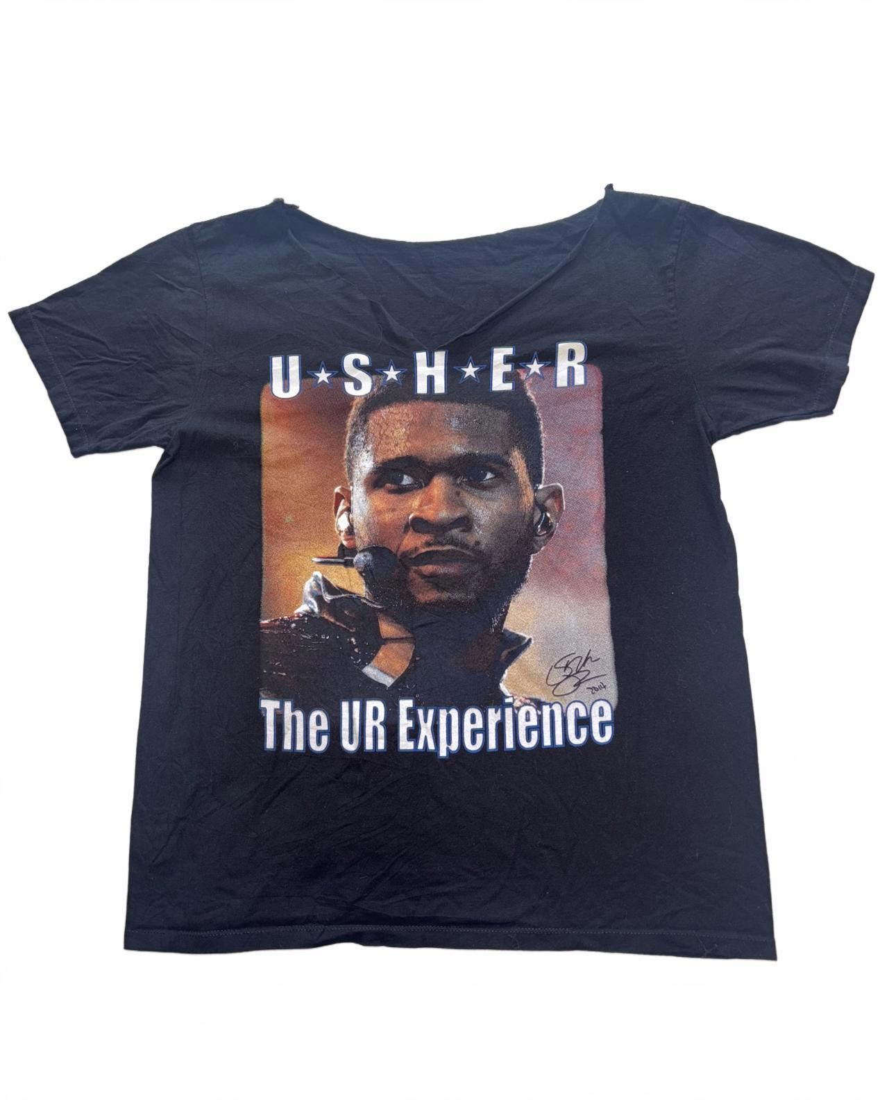 Designer Vintage Usher The UR Experience Tour 2014 T-Shirt Size M / US 6-8 / IT 42-44 - 1 Thumbnail