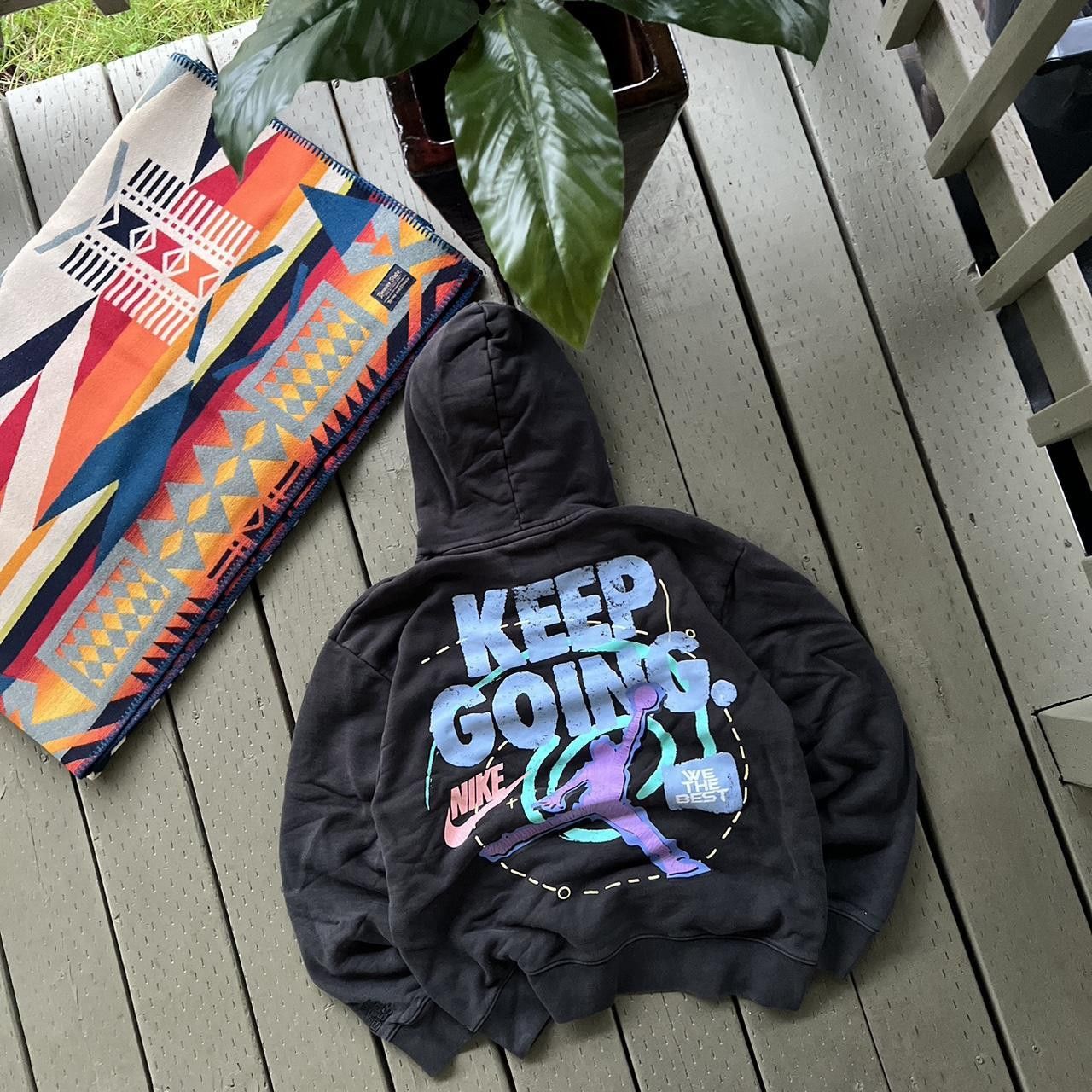 Dj Khaled × Jordan Brand Authentic Nike Jordan x DJ Khaled Keep Going Hoodie Size US L / EU 52-54 / 3 - 1 Thumbnail
