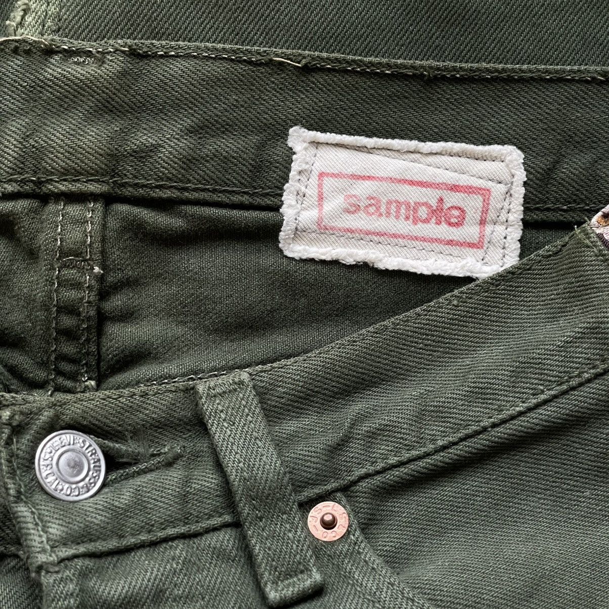Levi's Vintage Clothing Rare Vintage Sample Levis Patchwork Mini Skirt Size 30" / US 8 / IT 44 - 3 Thumbnail