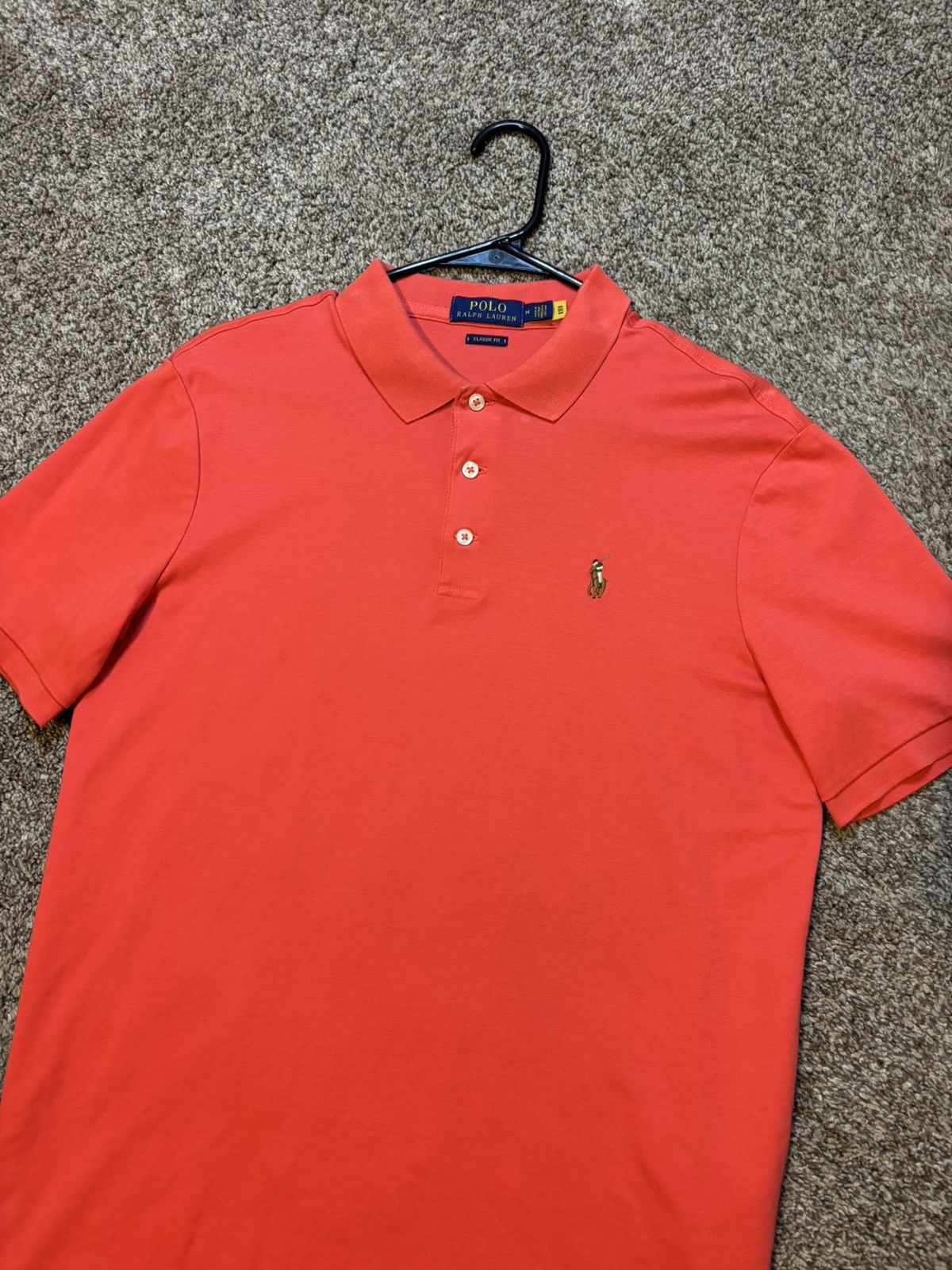 Polo Ralph Lauren Polo Ralph Lauren Men's Classic Fit Soft Touch Polo Shirt M Size US M / EU 48-50 / 2 - 2 Thumbnail
