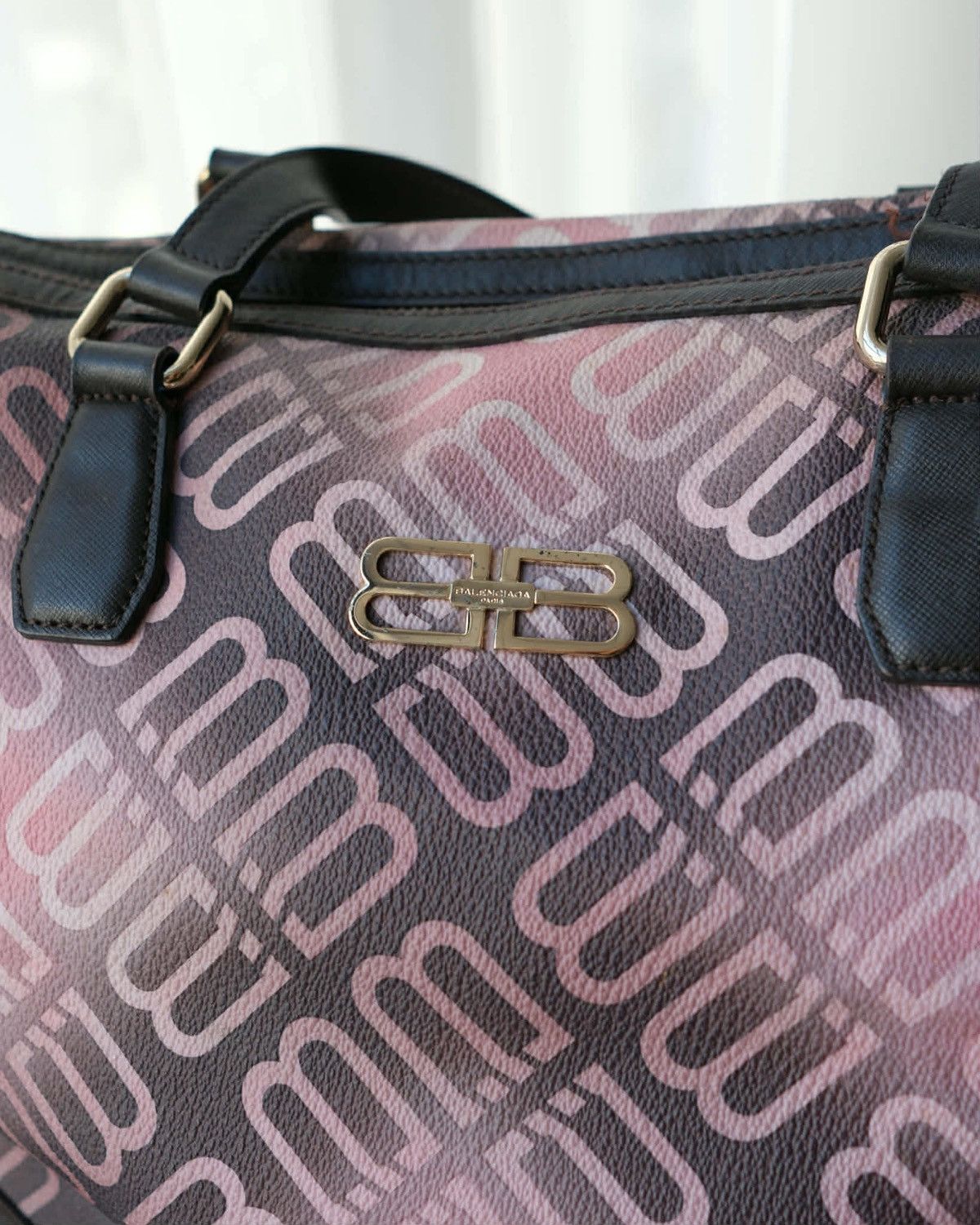 Balenciaga Balenciaga Monogram Coated Canvas Size ONE SIZE - 3 Thumbnail