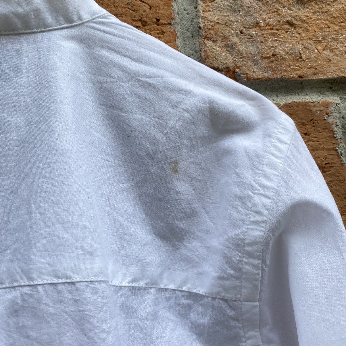 Zucca Zucca White Fitted Button-Up Shirt Size XS / US 0-2 / IT 36-38 - 13 Thumbnail