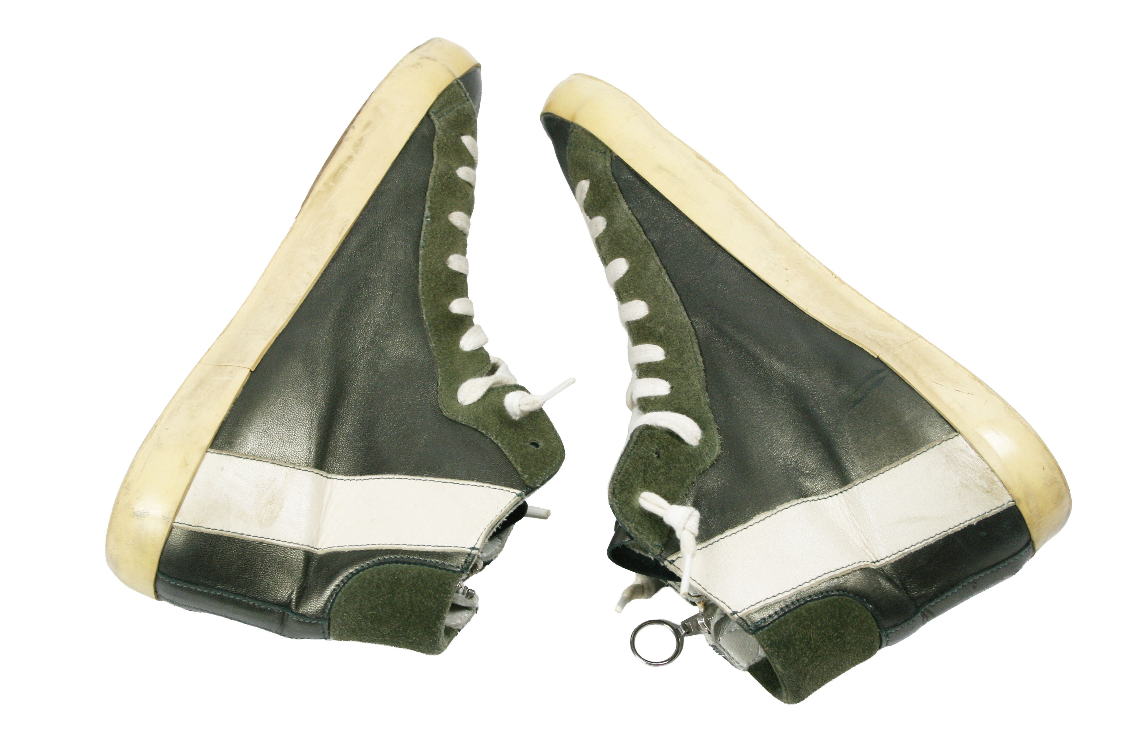 Philippe Model PRSX "Distressed" Grunge Mid Sneakers Size US 9 / EU 42 - 11 Thumbnail