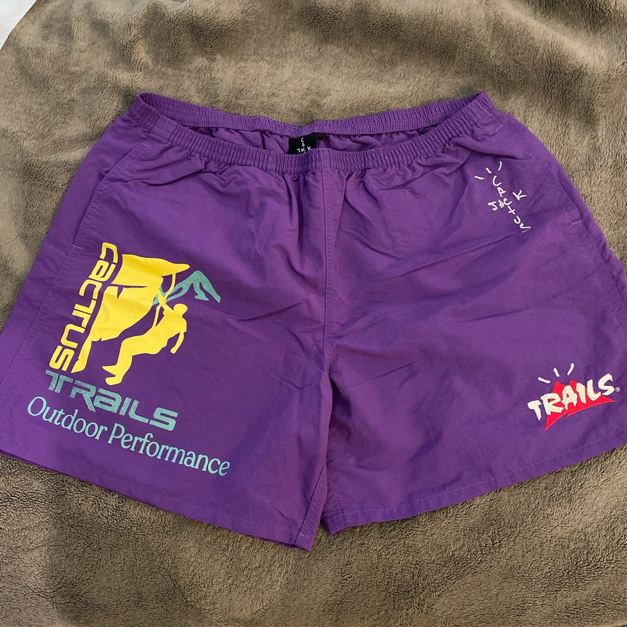 travis scott cactus shorts