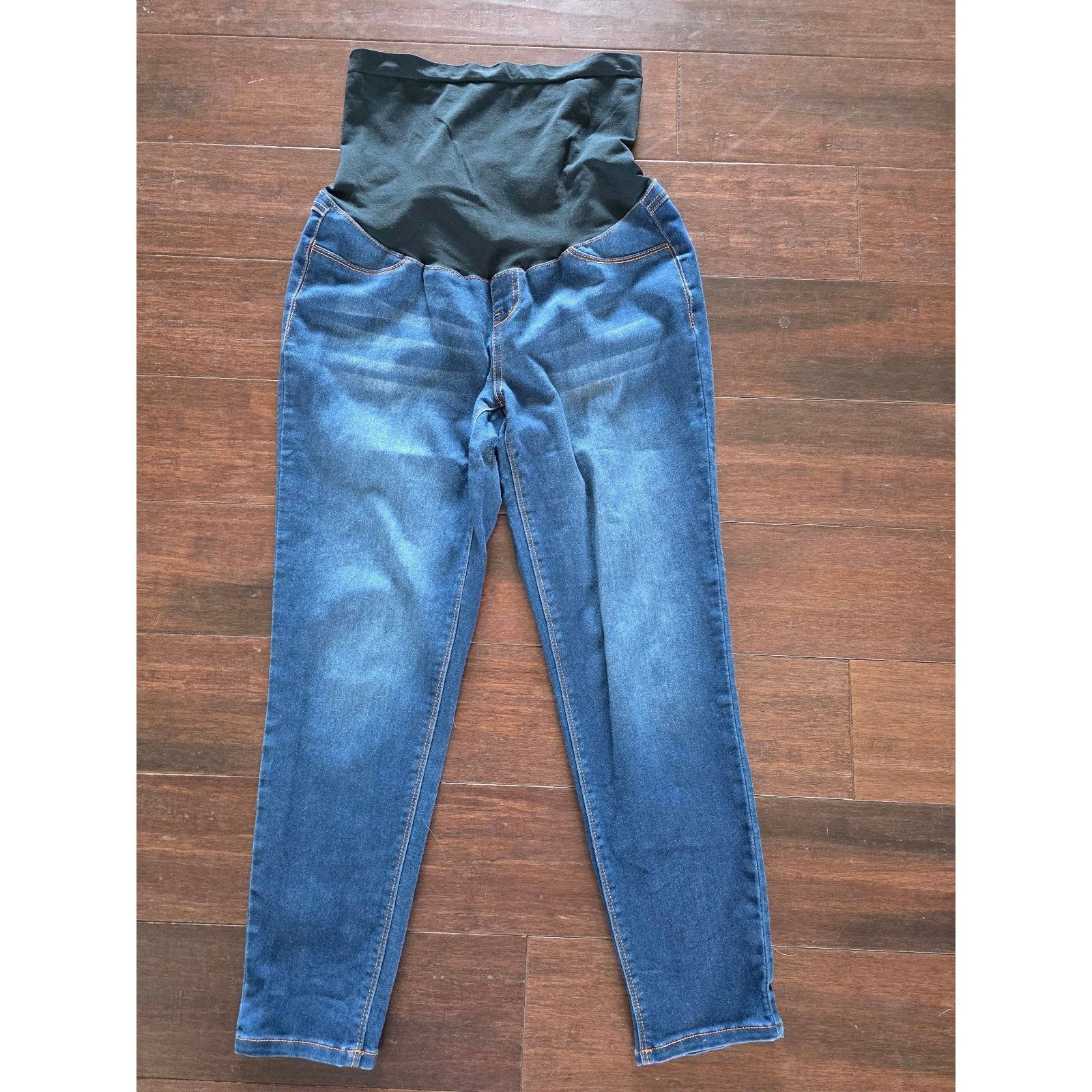 Other 1822 Denim Maternity Ankle Skinny Jeans Size 10/30 Size 32" / US 10 / IT 46 - 1 Thumbnail