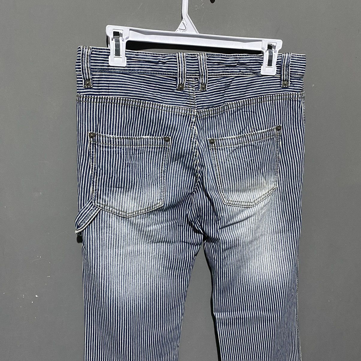 If Six Was Nine × Issey Miyake × Michel Klein Michel Klein Carpenter Pants Hickory Sunfaded Size 32" / US 10 / IT 46 - 5 Thumbnail
