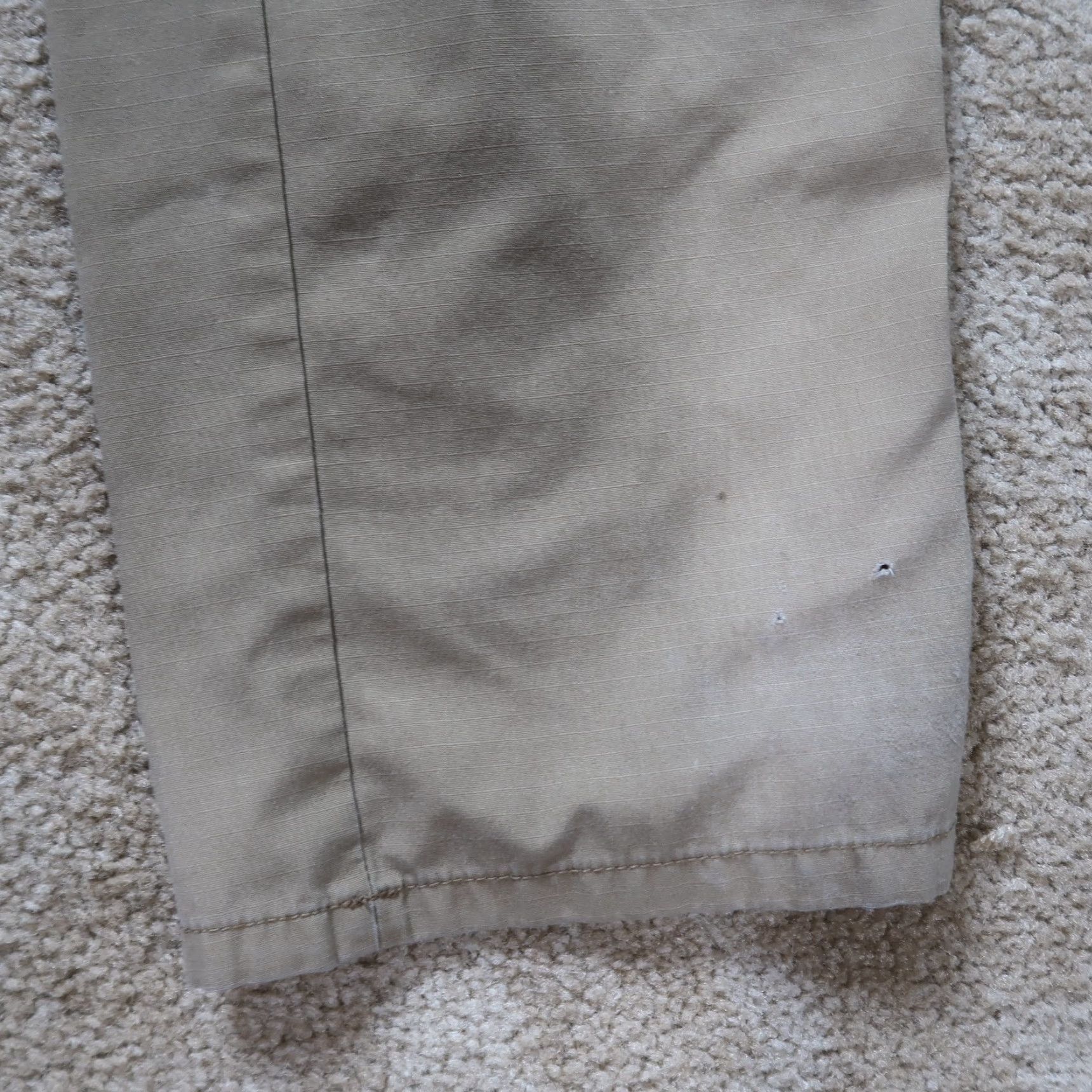Vintage 5.11 Tactical Pants Men 32x36 Cargo Pants Distressed Beige Workwear Casual Size US 32 / EU 48 - 2 Thumbnail