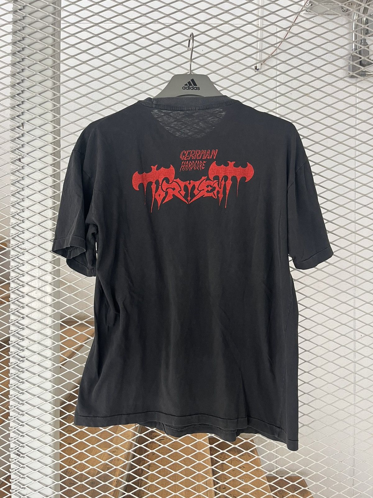 Band Tees × Vintage Vintage TORMENT Das Neue GERRMAN HARDCORE 1989’s T-shirt Size US L / EU 52-54 / 3 - 3 Thumbnail