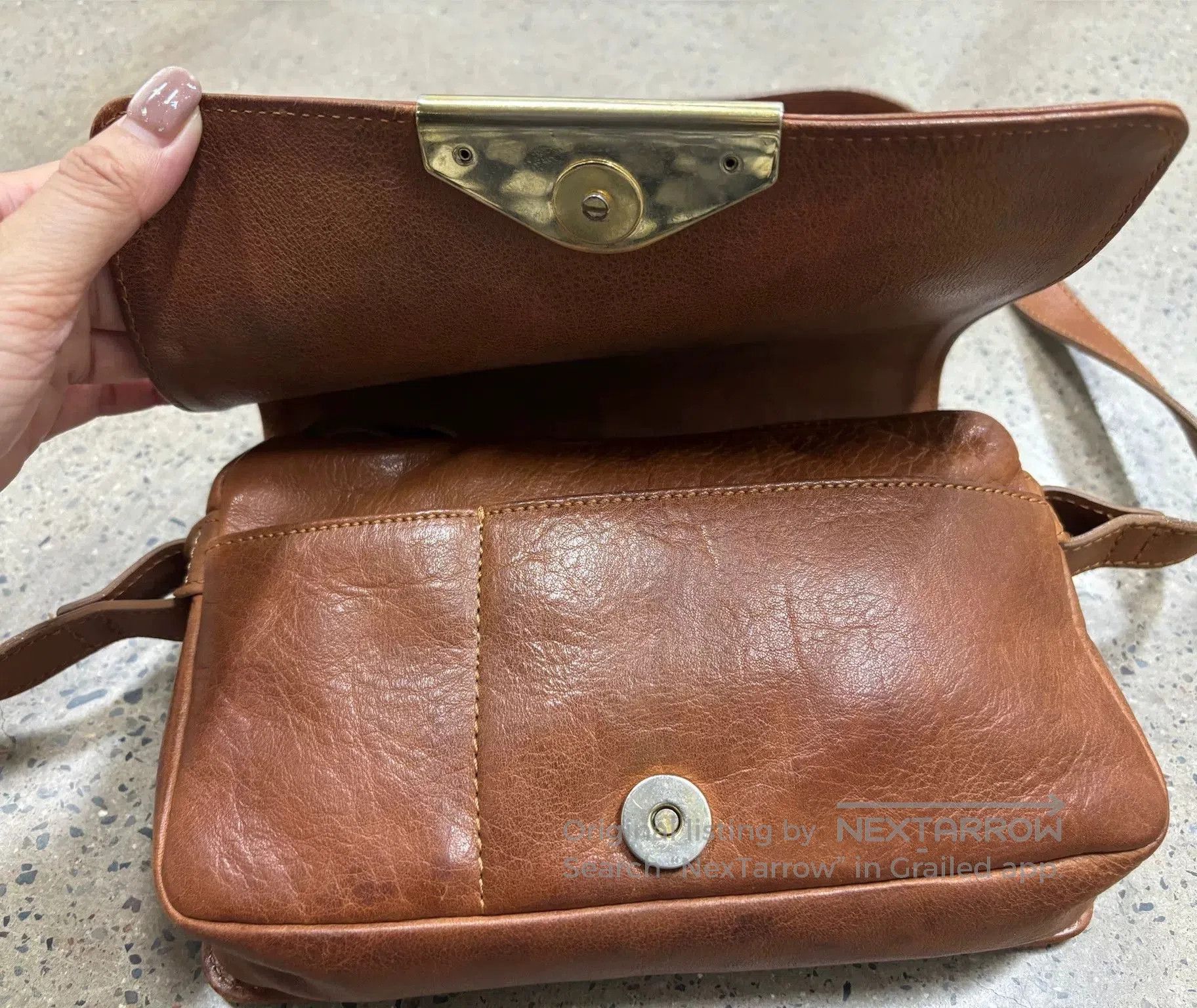 Maison Margiela Maison Martin Margiela Brown Crossbody Bag. Size ONE SIZE - 6 Thumbnail