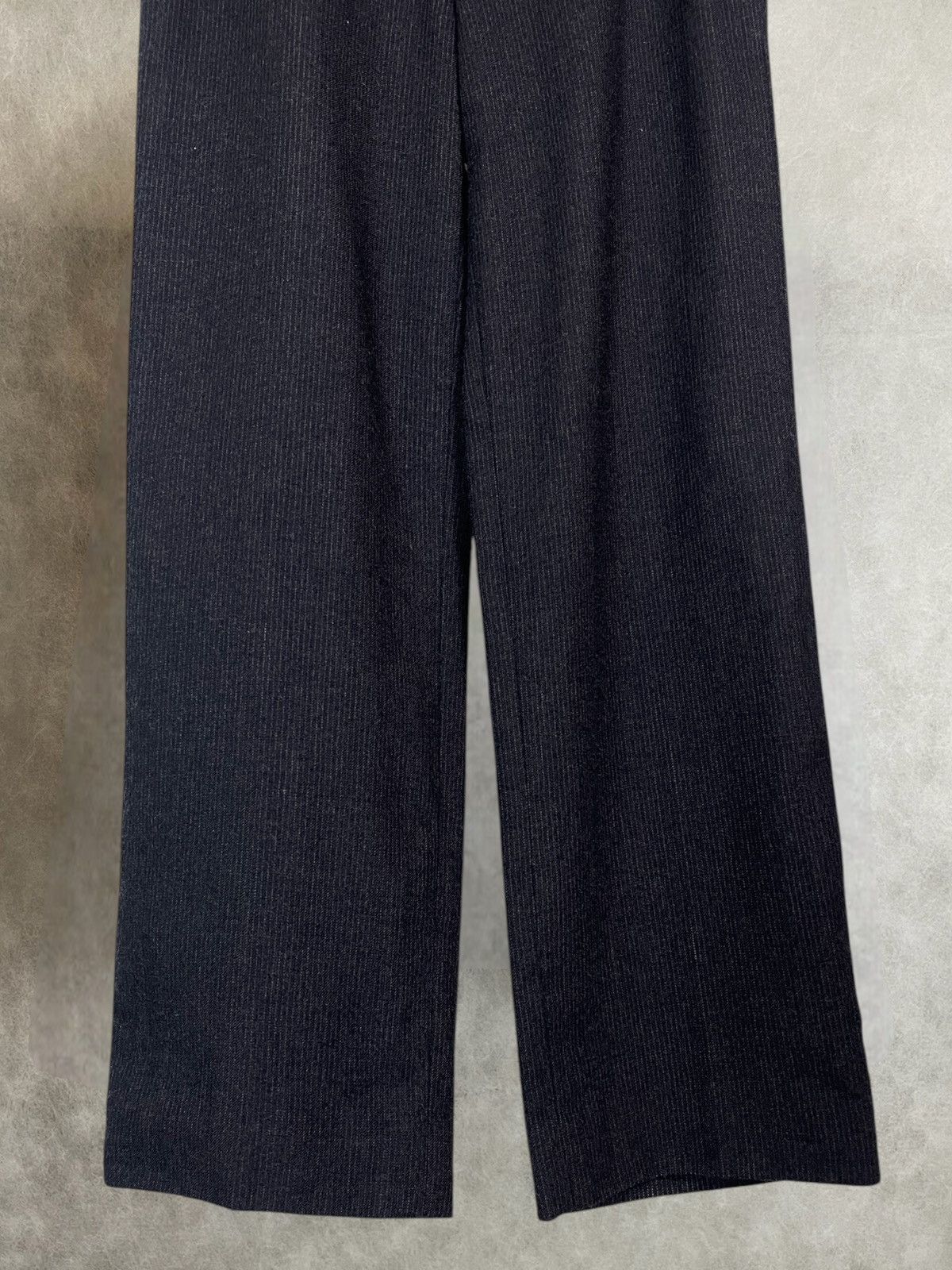 Tsumori Chisato tsumori chisato brush wool pinstripes trousers Size US 31 - 7 Thumbnail