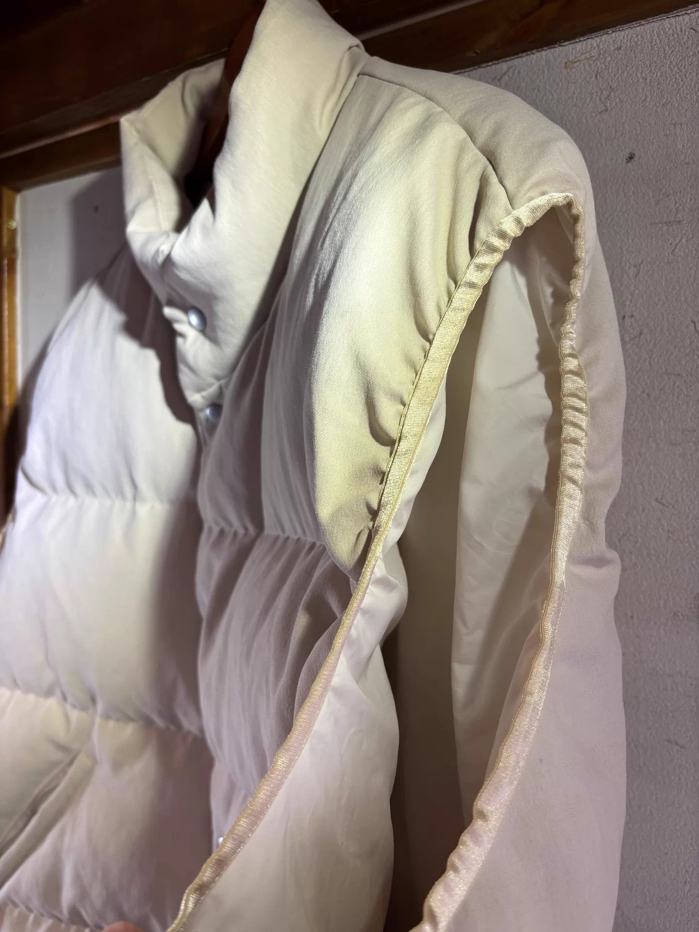 Other sandwaterr x Padd Lmt Oversized Ivory Gray Down Vest Size US L / EU 52-54 / 3 - 5 Thumbnail