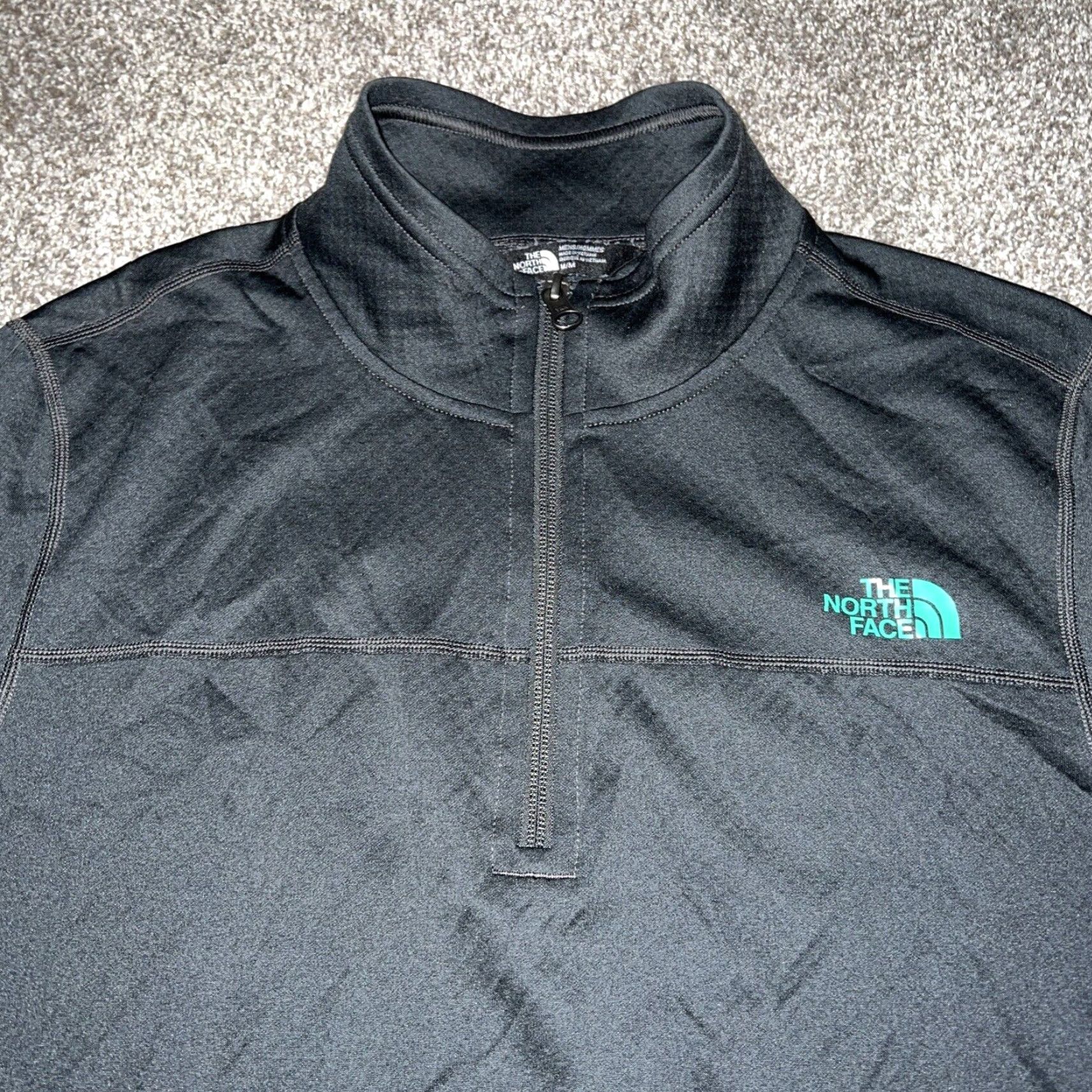 The North Face VINTAGE The North Face Gray Half Zip Pullover Sweatshirt Men M Regular Zip Closure (if not vintage, drop VINTAGE). Size US M / EU 48-50 / 2 - 2 Thumbnail