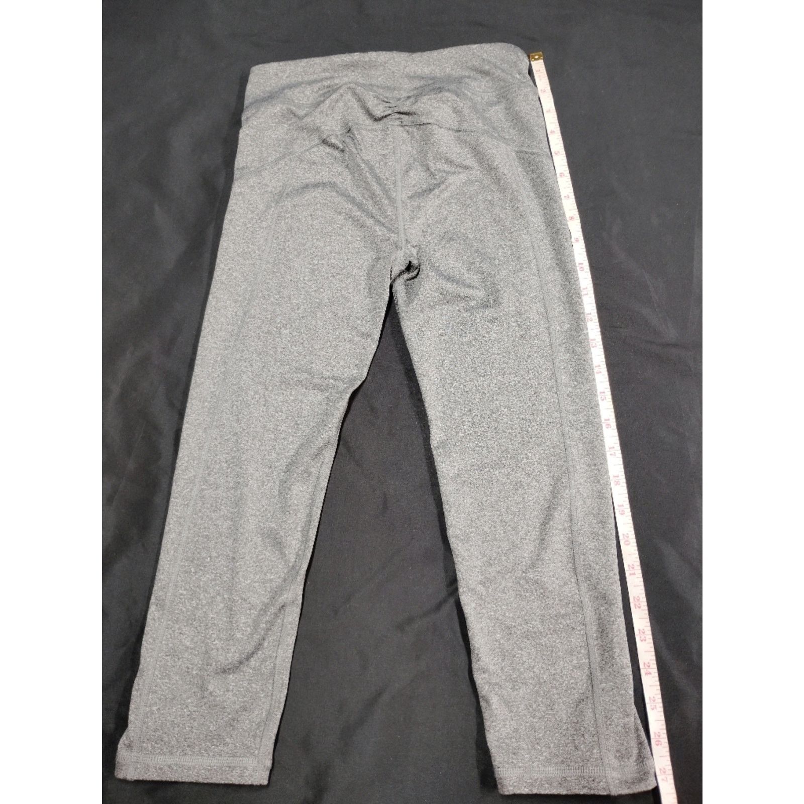 Aeropostale Aero Women’s Grey High-Rise Capris Size 22" - 5 Thumbnail