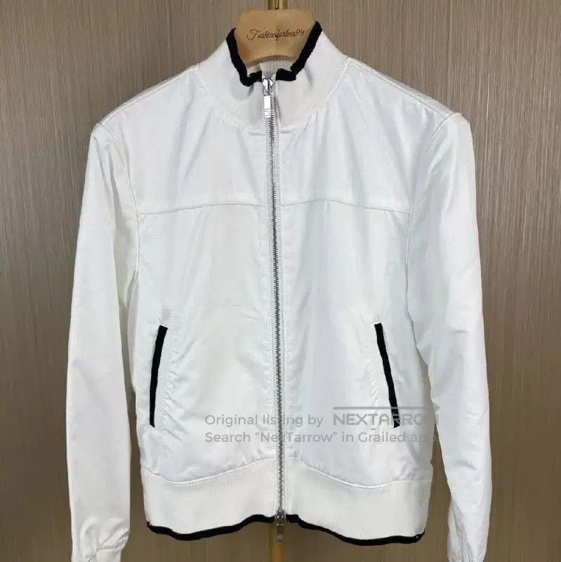 Thom Browne Thom Browne Women's White Jacket . Size L / US 10 / IT 46 - 1 Thumbnail