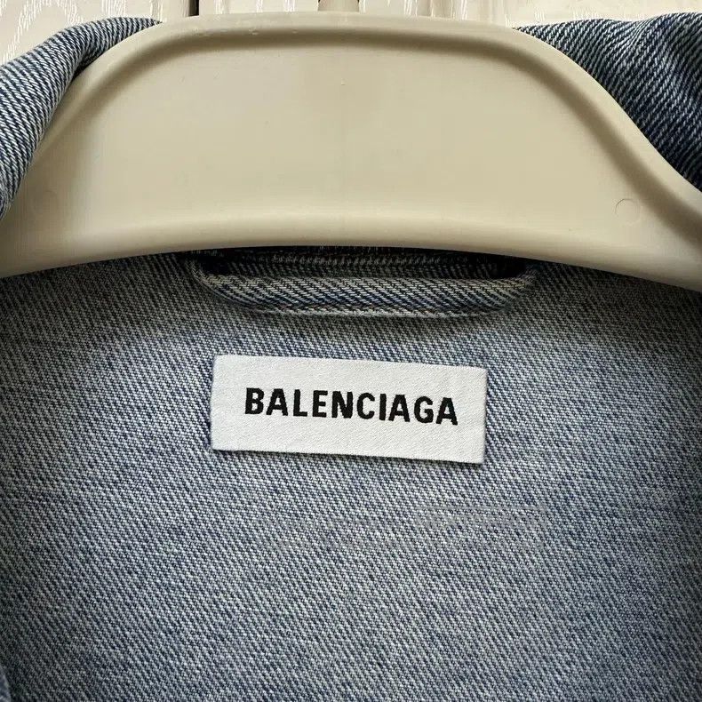 Balenciaga Balenciaga Crystal Denim Jacket Size XXS / US 00 / IT 34 - 3 Thumbnail