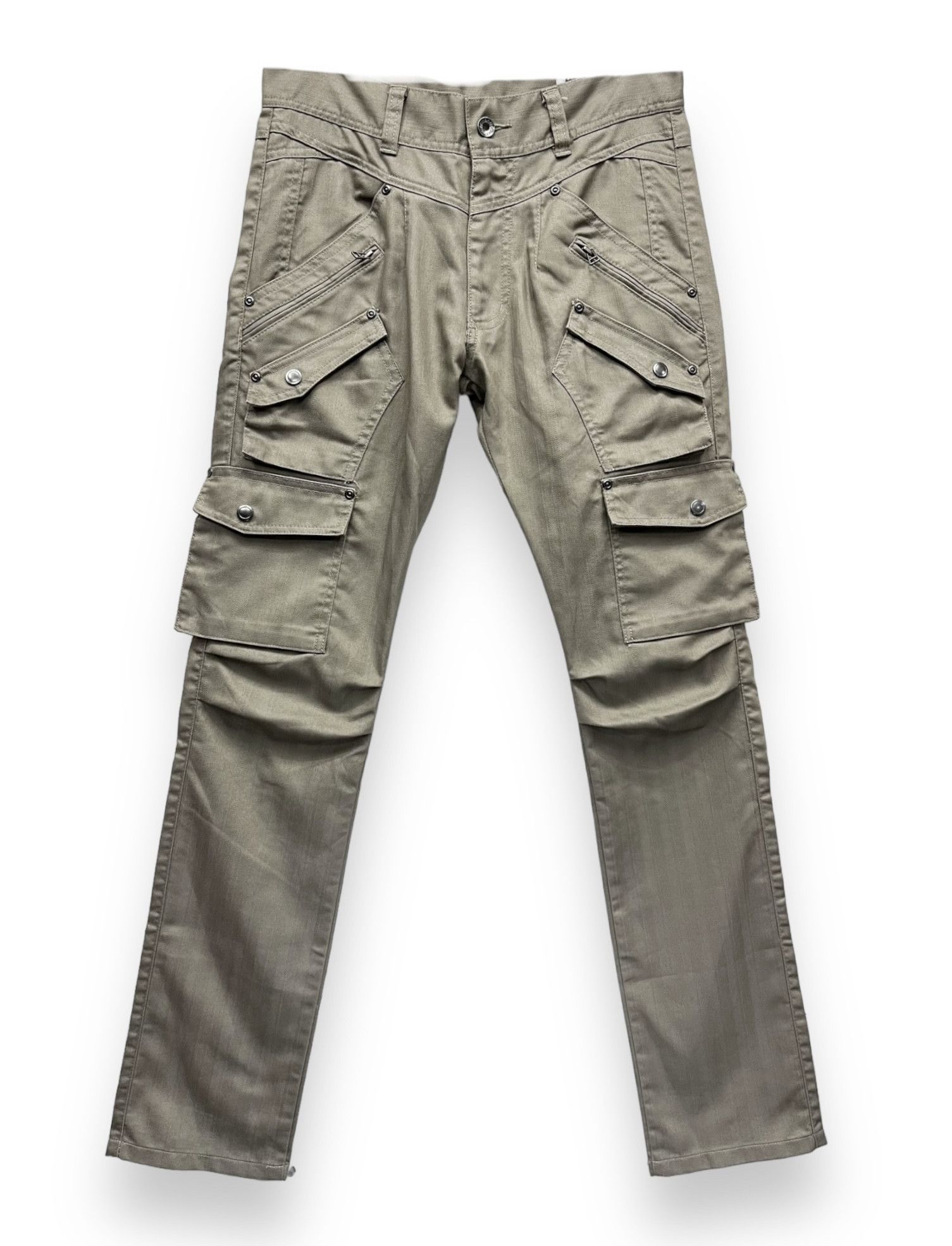 semanticdesign SEMANTIC Multipocket Bush Cargo Techwear Street Pants Size US 28 / EU 44 - 1 Thumbnail