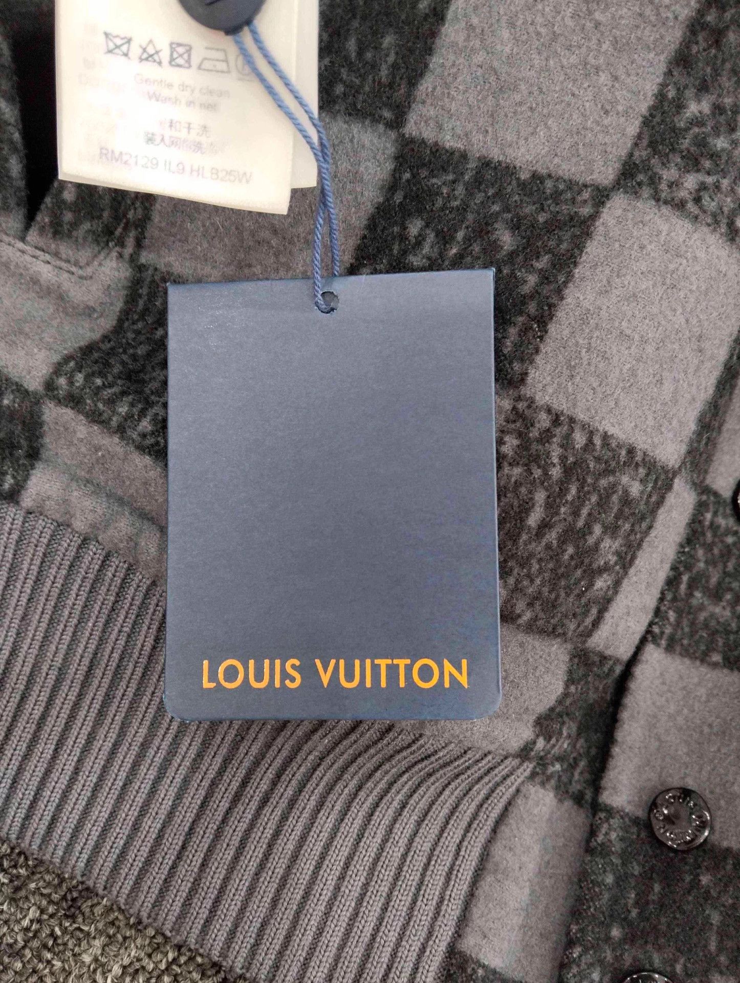Louis Vuitton LV Damier Checkerboard Reversible Jacket Men's 54 Size US L / EU 52-54 / 3 - 7 Thumbnail