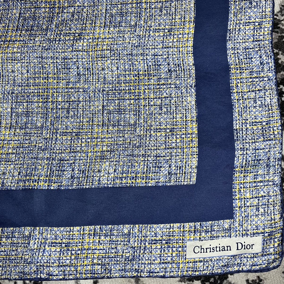 Christian Dior Monsieur × Dior Christian Dior Silk Scarf Size ONE SIZE - 2 Thumbnail