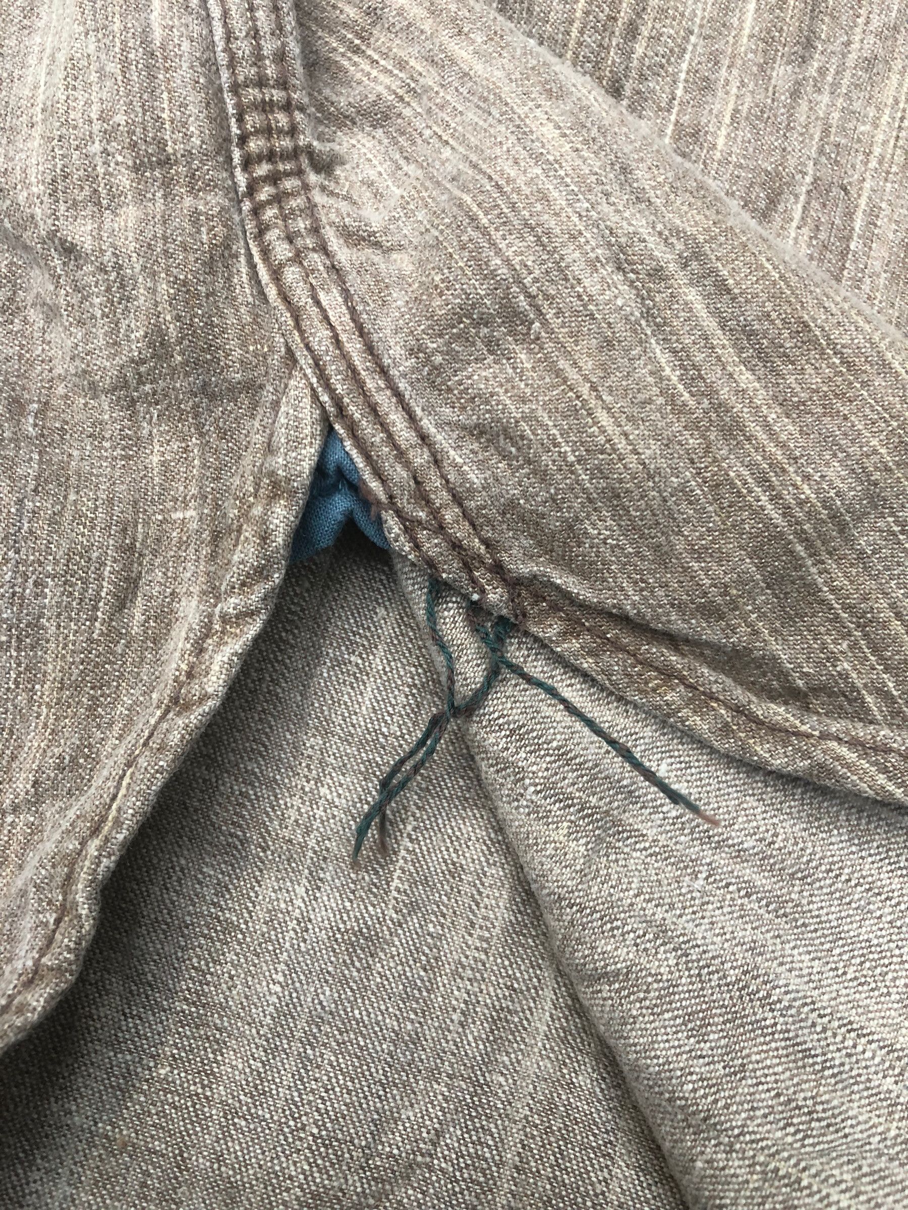 Sugar Cane 🔥Sugar Cane Reg D.T.M. Selvedge Chambray Button Fly Shirt Size US L / EU 52-54 / 3 - 9 Thumbnail