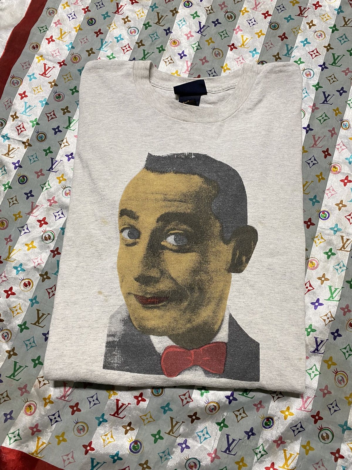 Vintage Vintage 90’s PeeWee Herman Promo Tee Shirt Medium Size US M / EU 48-50 / 2 - 2 Thumbnail