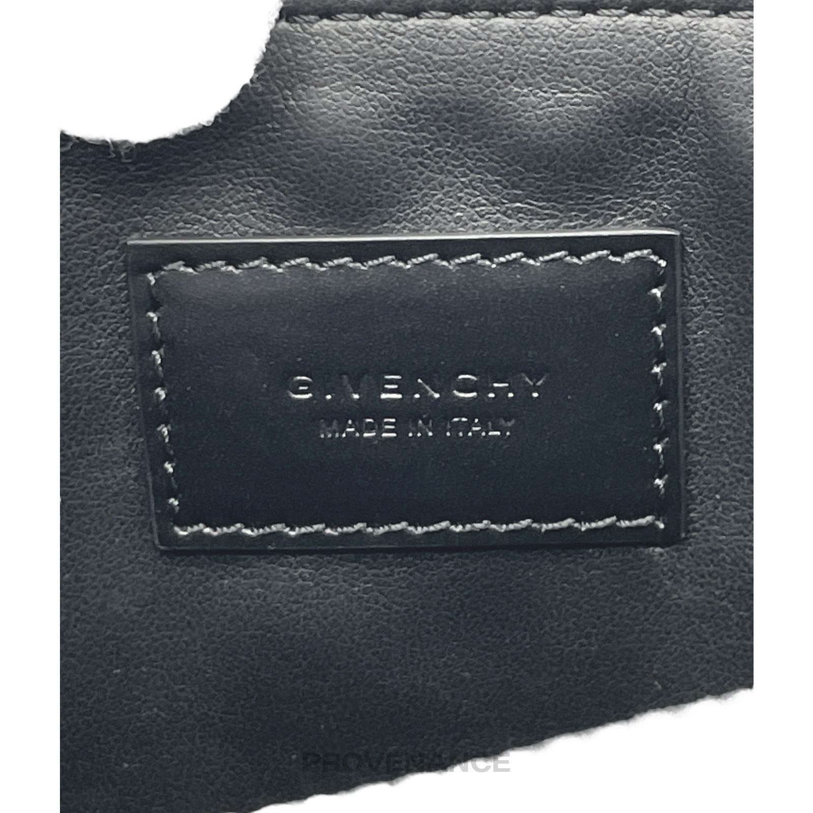 Givenchy 🔴 Givenchy Star Zip Pochette Jour - Black Leather Size ONE SIZE - 3 Thumbnail