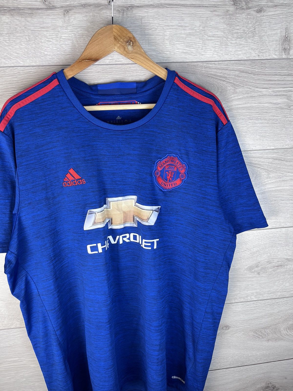 Adidas Men's Football T-shirt Adidas Fc Manchester United size Xxl Size US XXL / EU 58 / 5 - 4 Thumbnail