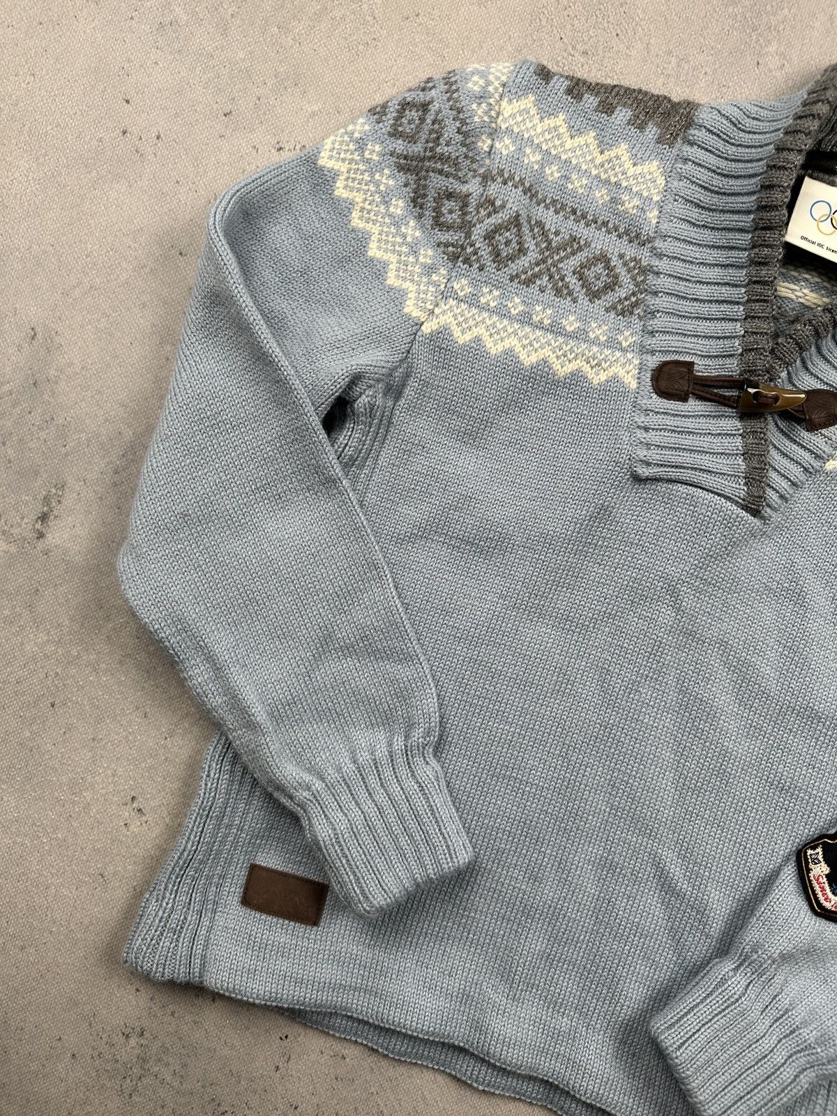 Dale Of Norway Dale Of Norway Olympic Nordic Knit Wool Sweater Blue Grey Size S / US 4 / IT 40 - 3 Thumbnail