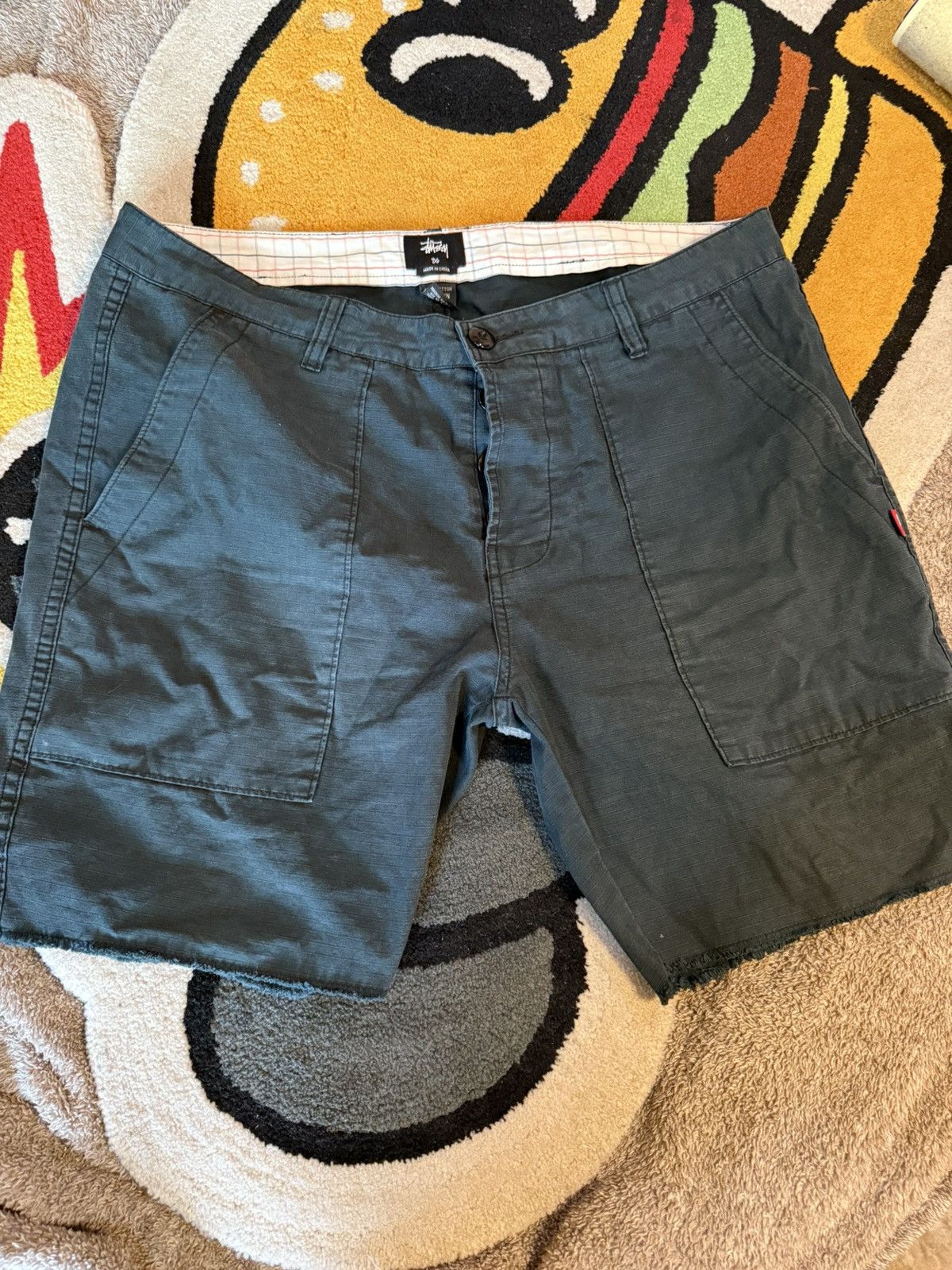 Stussy Stussy Shorts Green Size US 36 / EU 52 - 1 Thumbnail