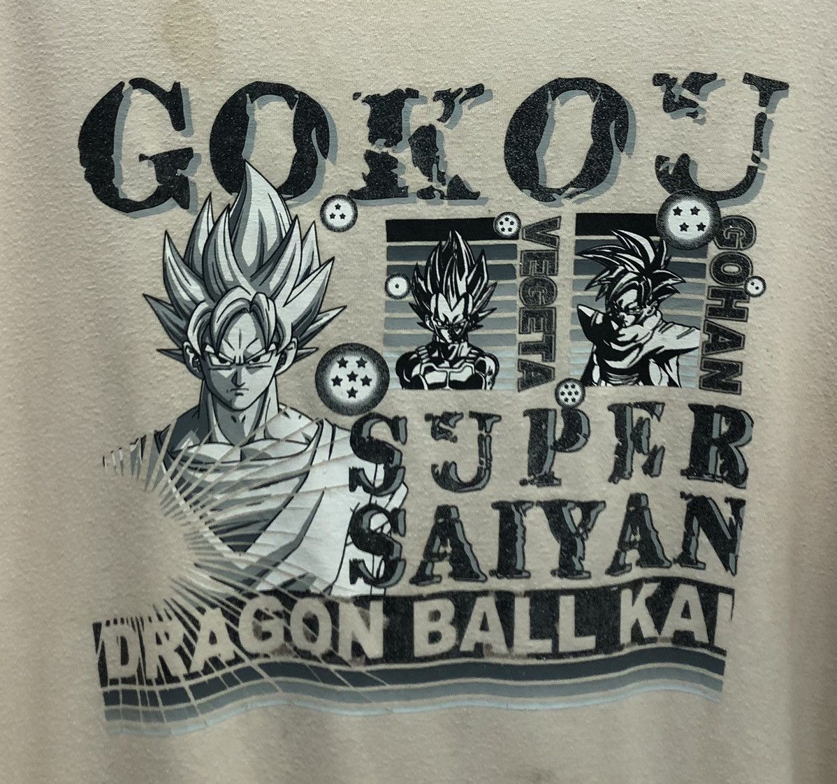 Anime Dragon Ball Kai Super Saiyan Long Sleeve Shirt Size US XXL / EU 58 / 5 - 3 Thumbnail
