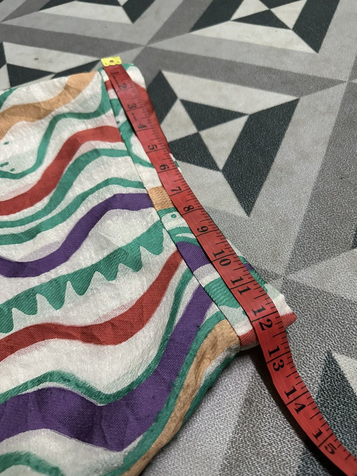Tsumori Chisato Tsumori Chisato multicolor pucci button up skirt Size 24" / US 00 / IT 34 - 9 Thumbnail