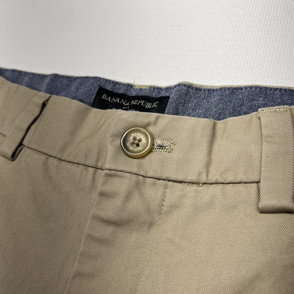 Banana Republic Banana Republic Chino Pants Khaki Aiden Slim Casual Beige Size US 29 - 5 Thumbnail