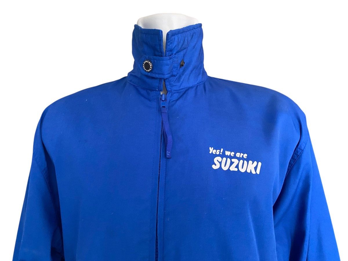 All Sport × Vintage SUZUKI Apparel Collection Zipper Jacket Cotton Size US L / EU 52-54 / 3 - 6 Thumbnail