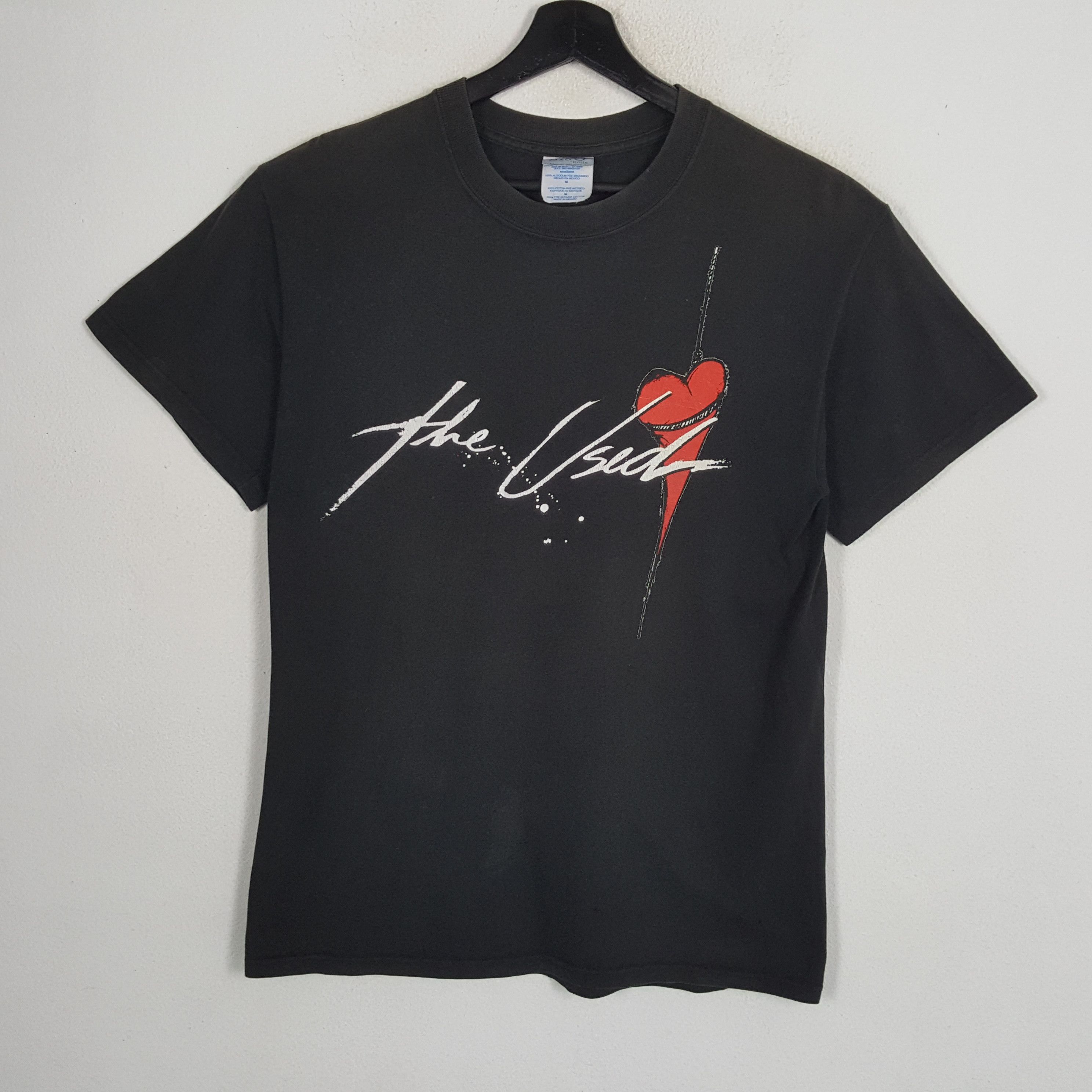 Band Tees × Vintage THE USED Rock Band Music Vintage Tshirt Size US M / EU 48-50 / 2 - 1 Thumbnail